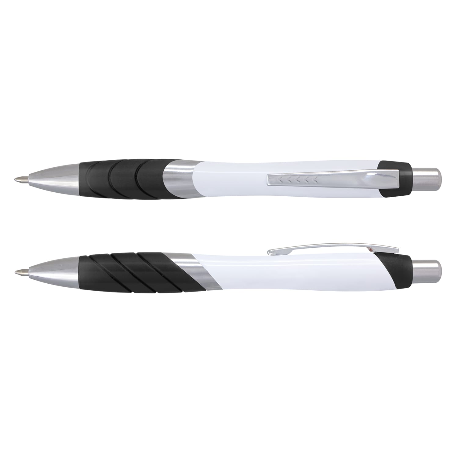 Borg Pen - White Barrel - 110811 Image Black