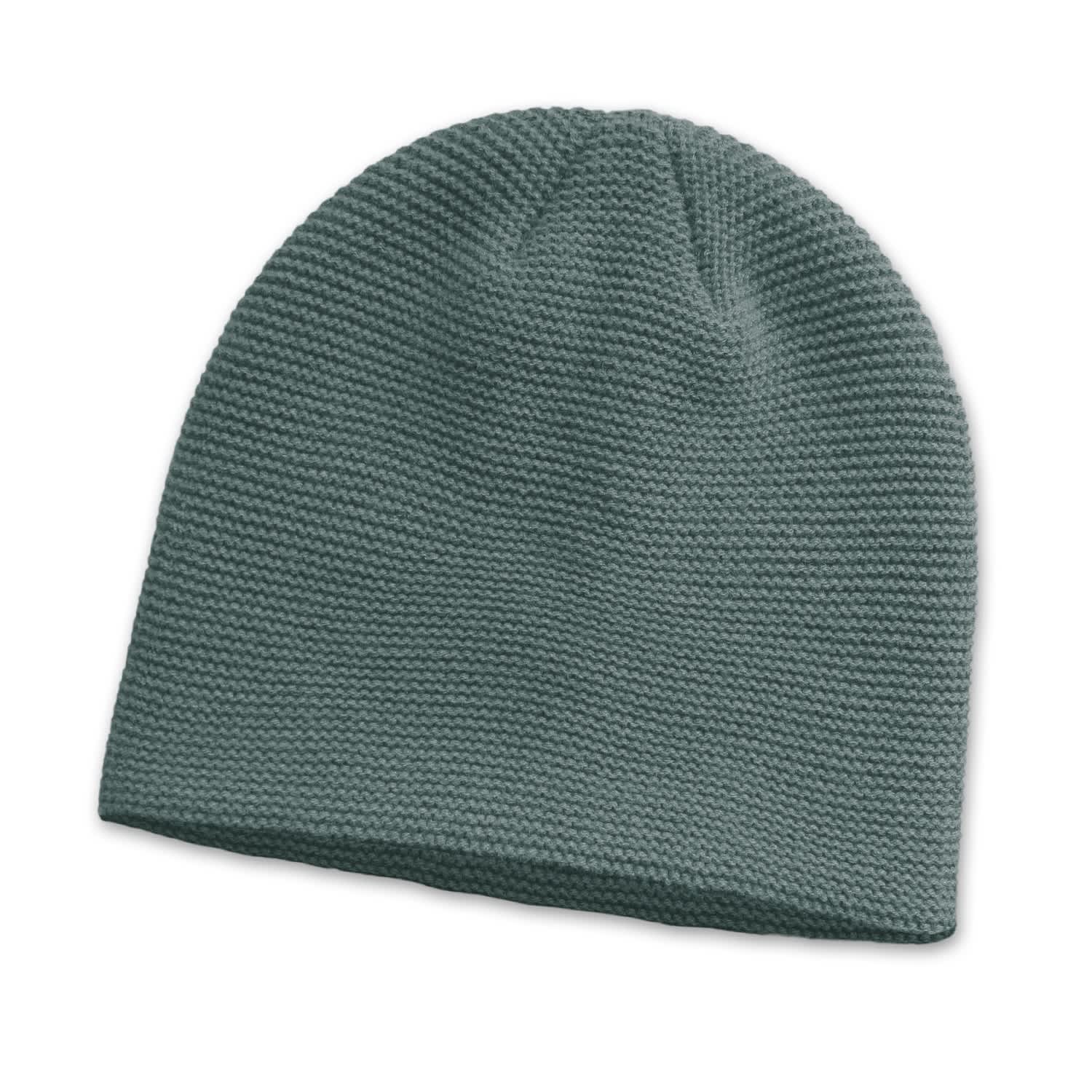Montana Garter Knit Beanie - 110841 Image Grey