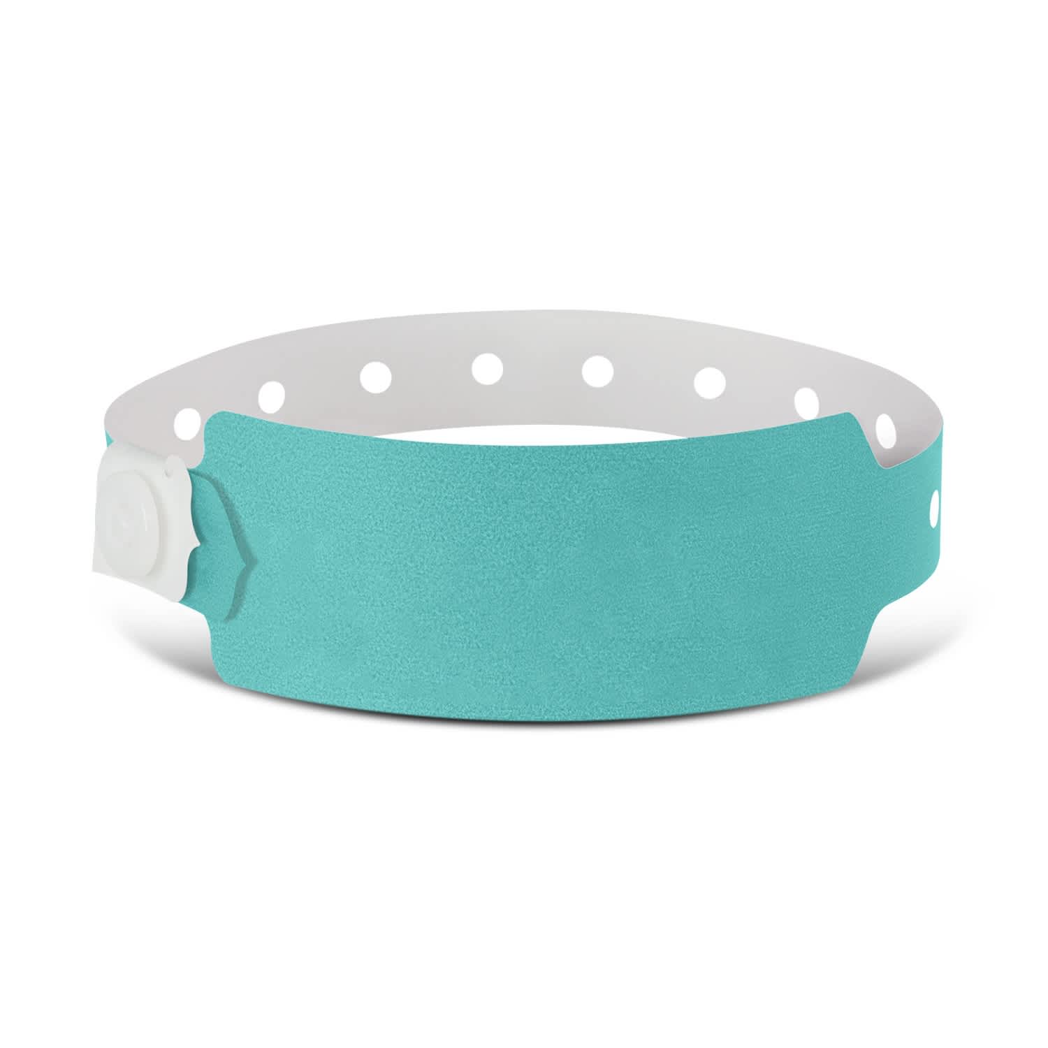 Plastic Event Wrist Band - 110889 Image Aqua