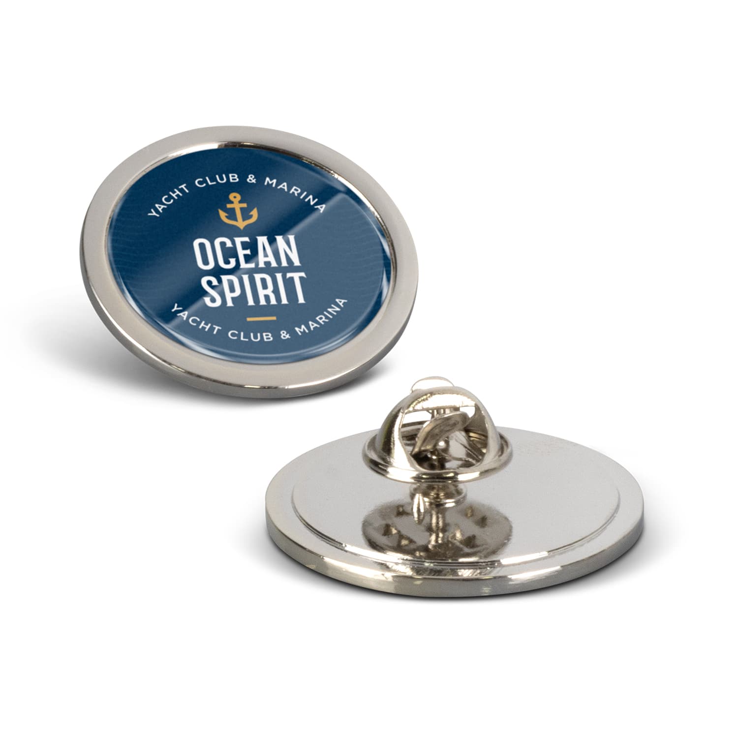 Altura Lapel Pin - Round Large | Promotional Products NZ | Withers & Co.