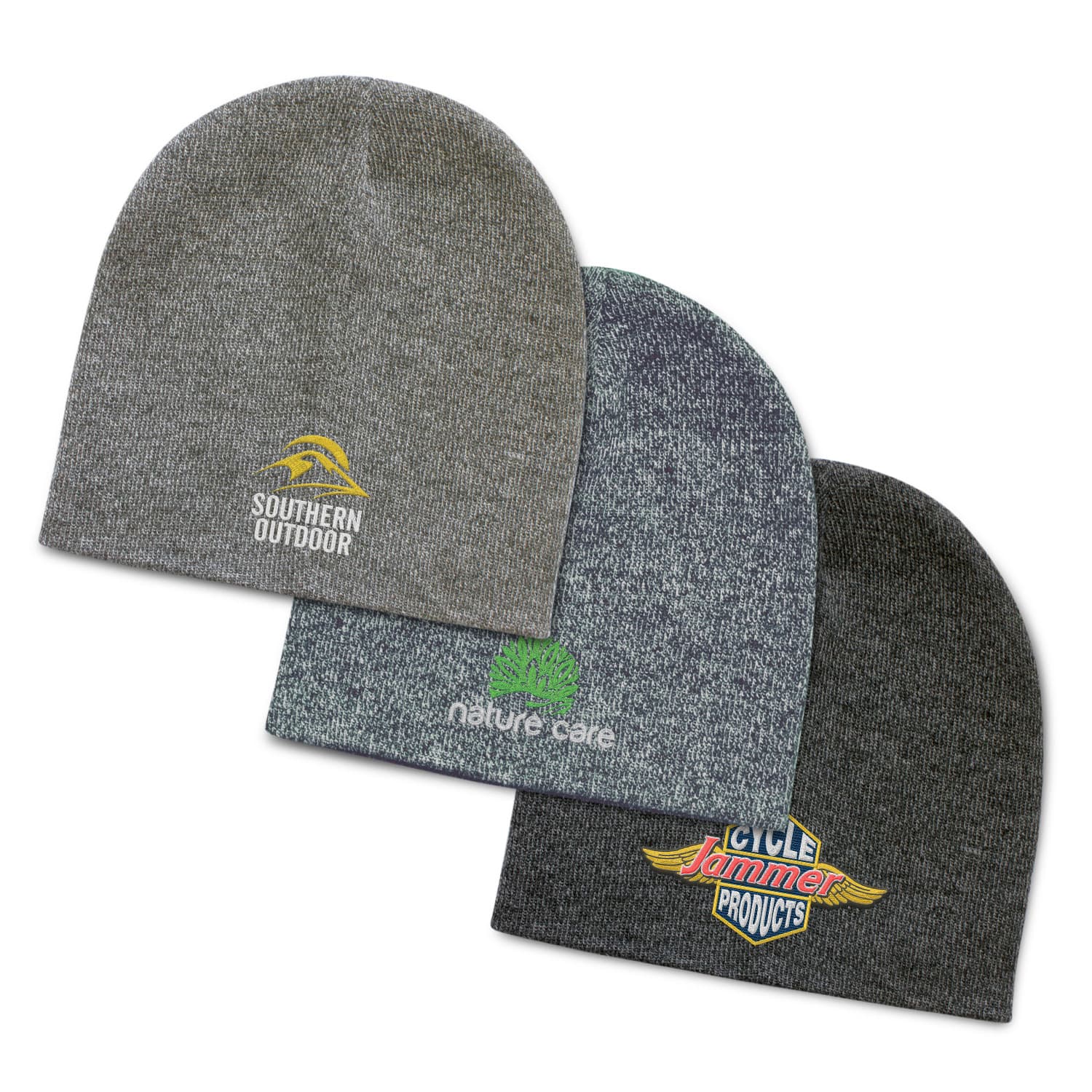 Commando Heather Knit Beanie | Promotional Products NZ | Withers & Co.