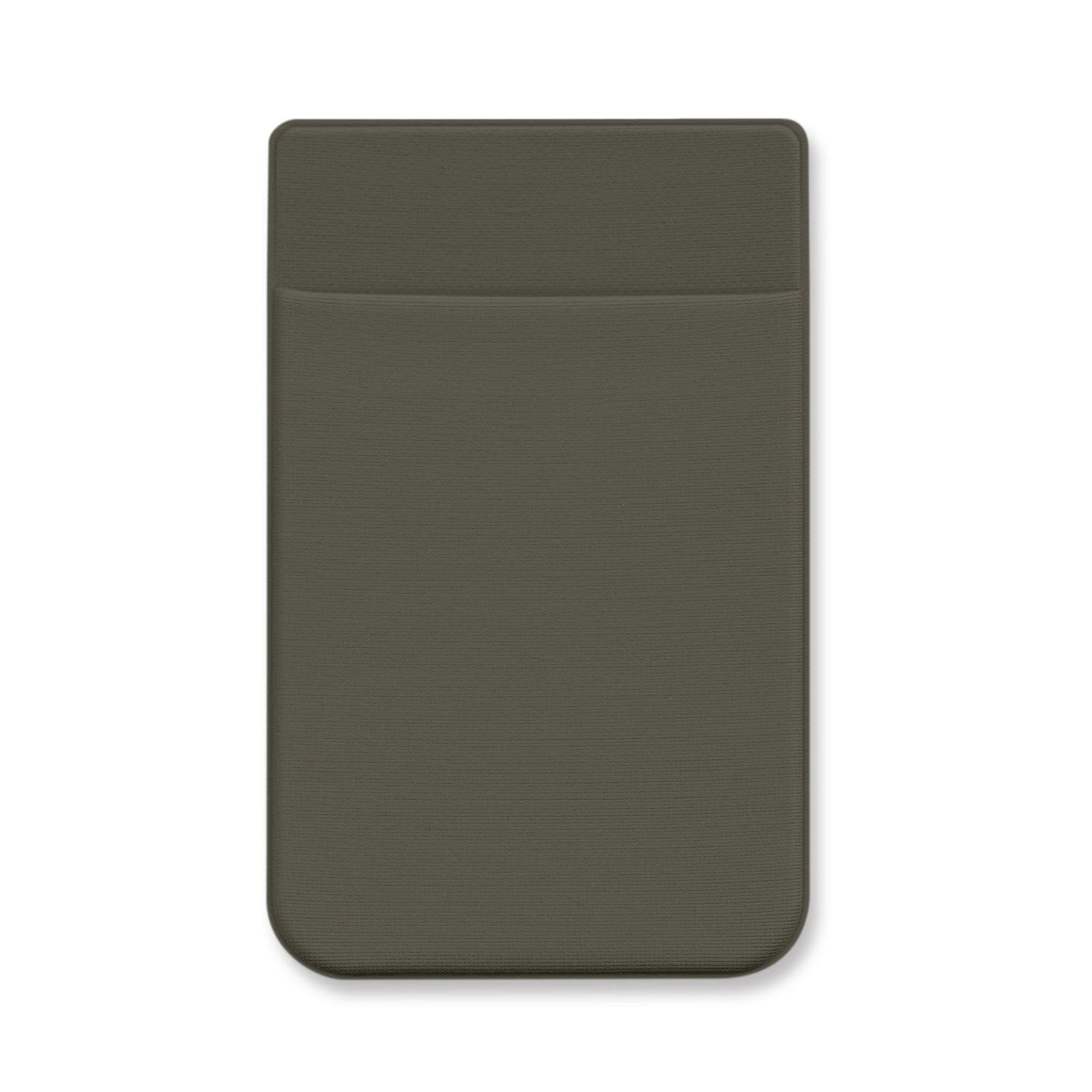 Lycra Phone Wallet - Heat Transfer - 111762 Image Dark Grey