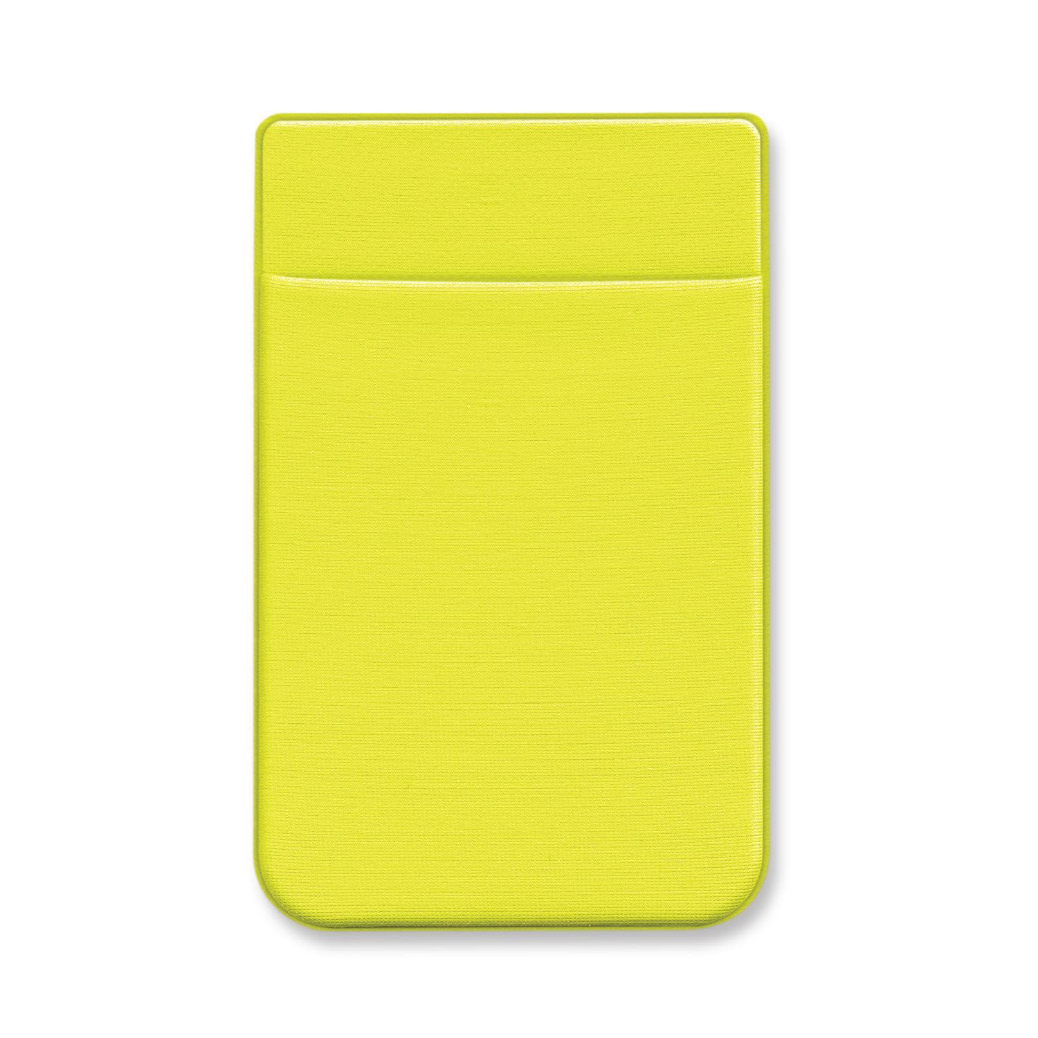 Lycra Phone Wallet - Heat Transfer - 111762 Image Yellow