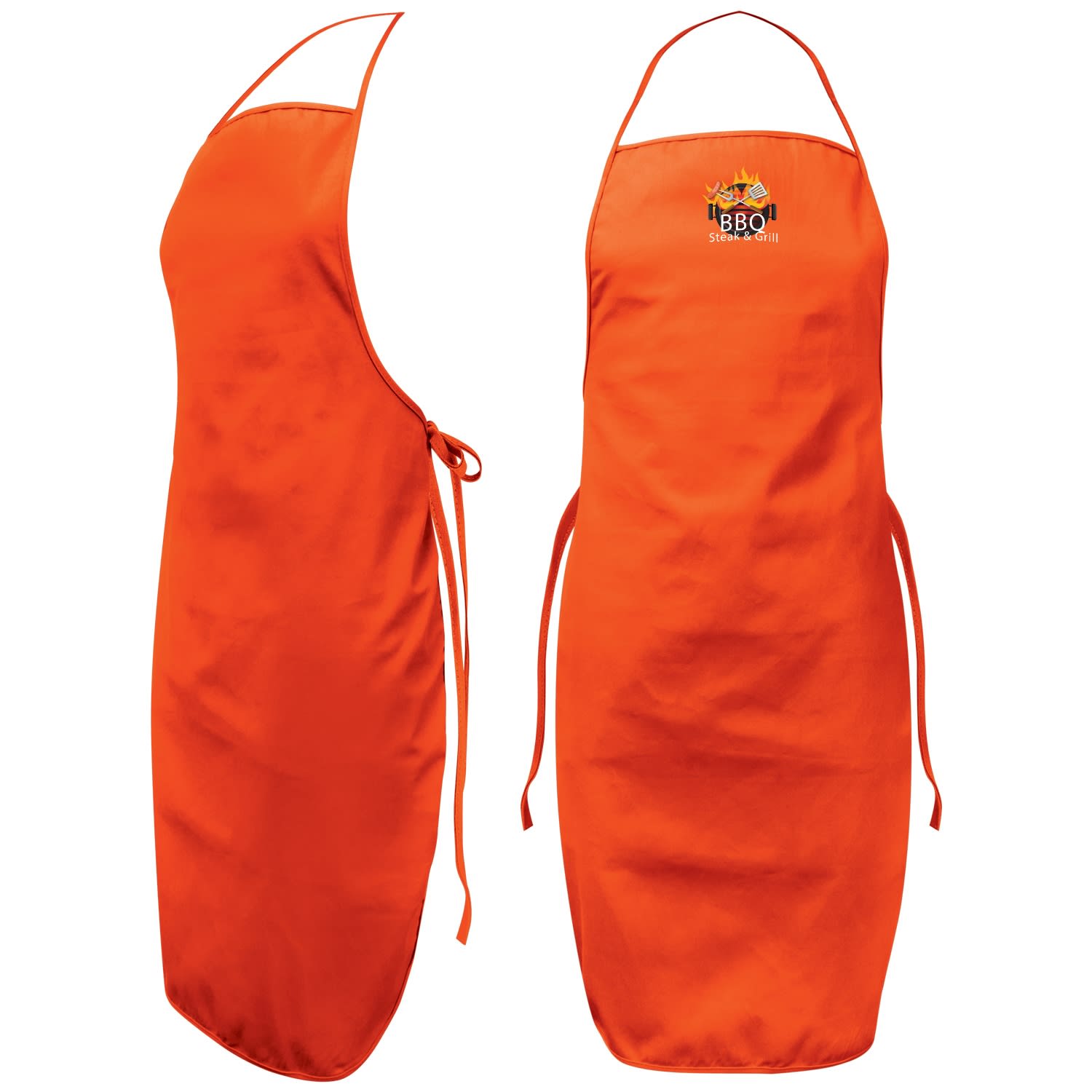 Ritz Bib Apron - 111802 Image Orange