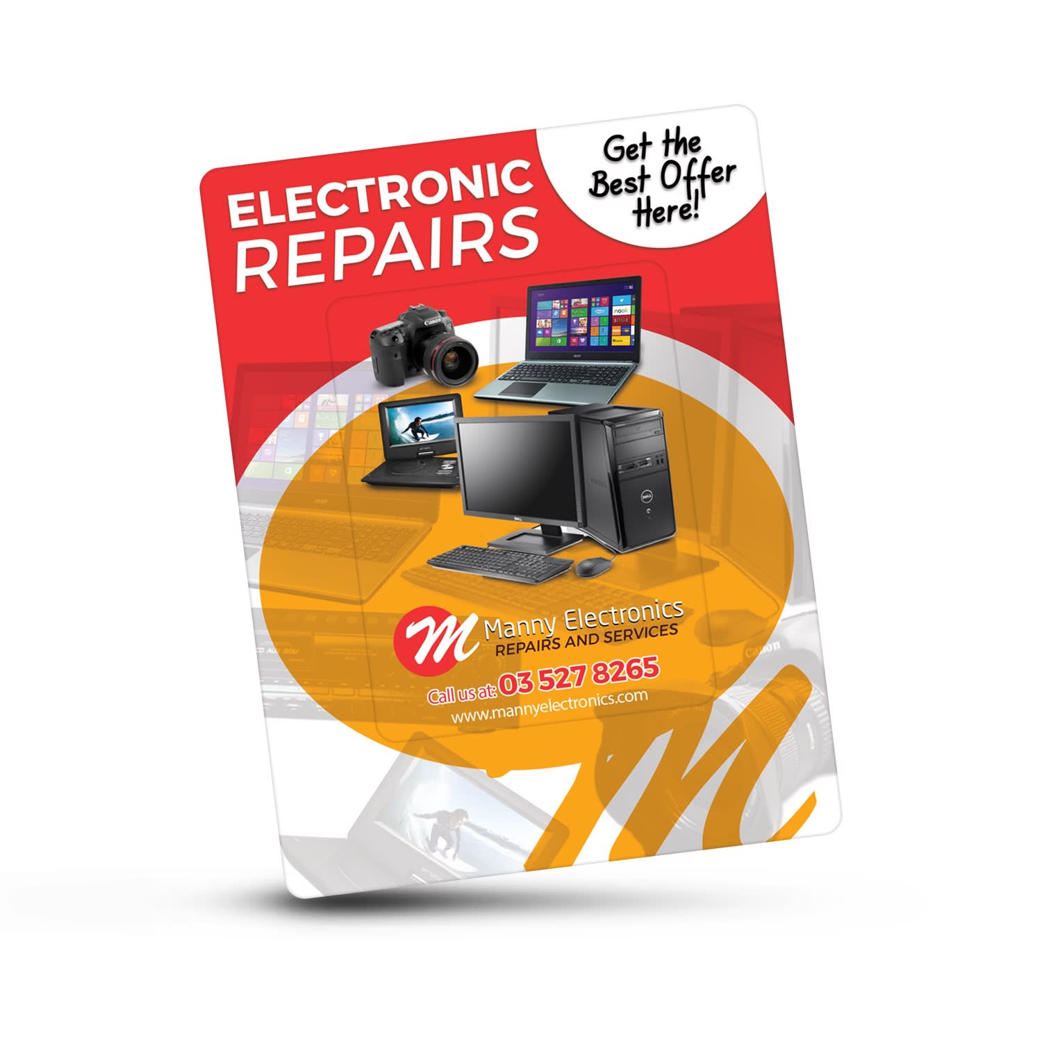 Fridge Magnet Photo Frame - 105 x 80mm - 112310 Image