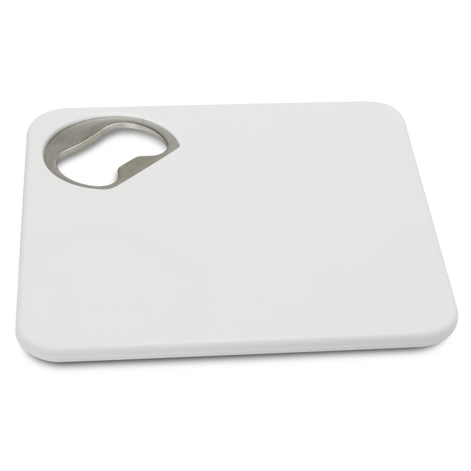 Coaster Bottle Opener - 112382 Image White