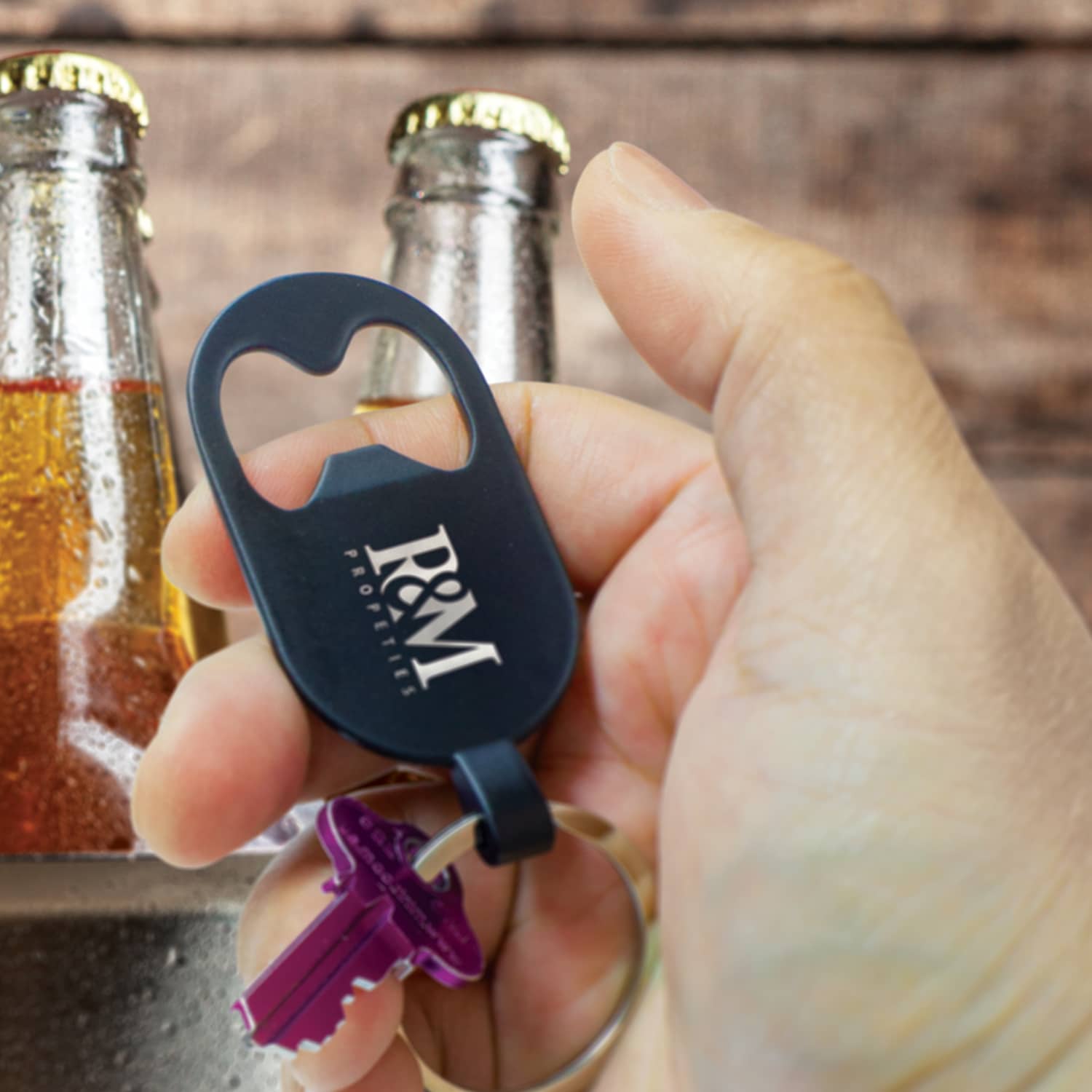 Brio Bottle Opener Key Ring - 112523 Image 
