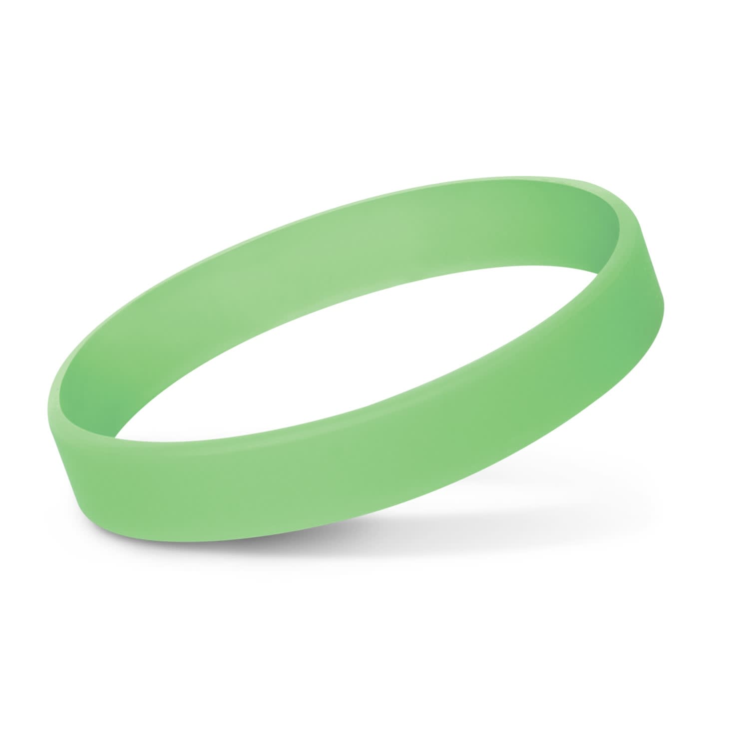 Silicone Wrist Band - Glow in the Dark - 112807 Image Green