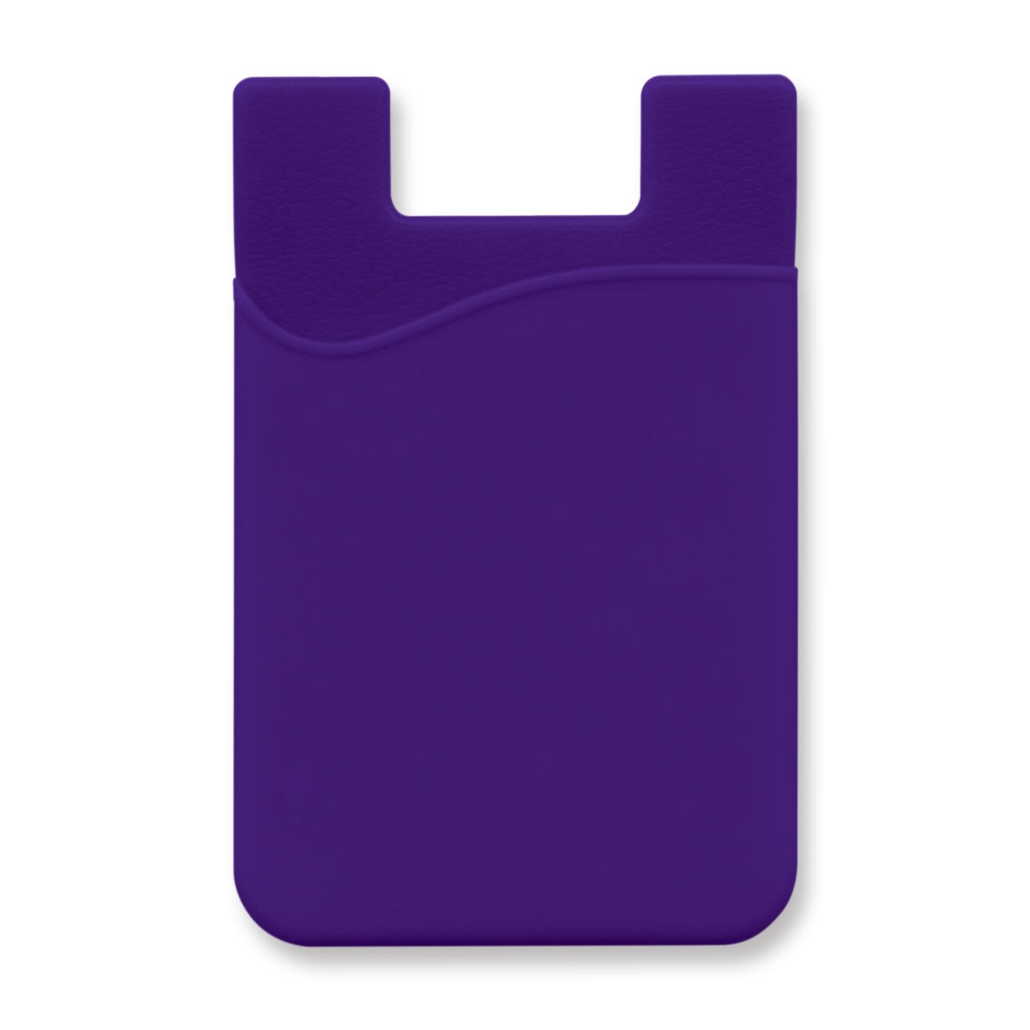 Silicone Phone Wallet - Full Colour - 112924 Image Purple