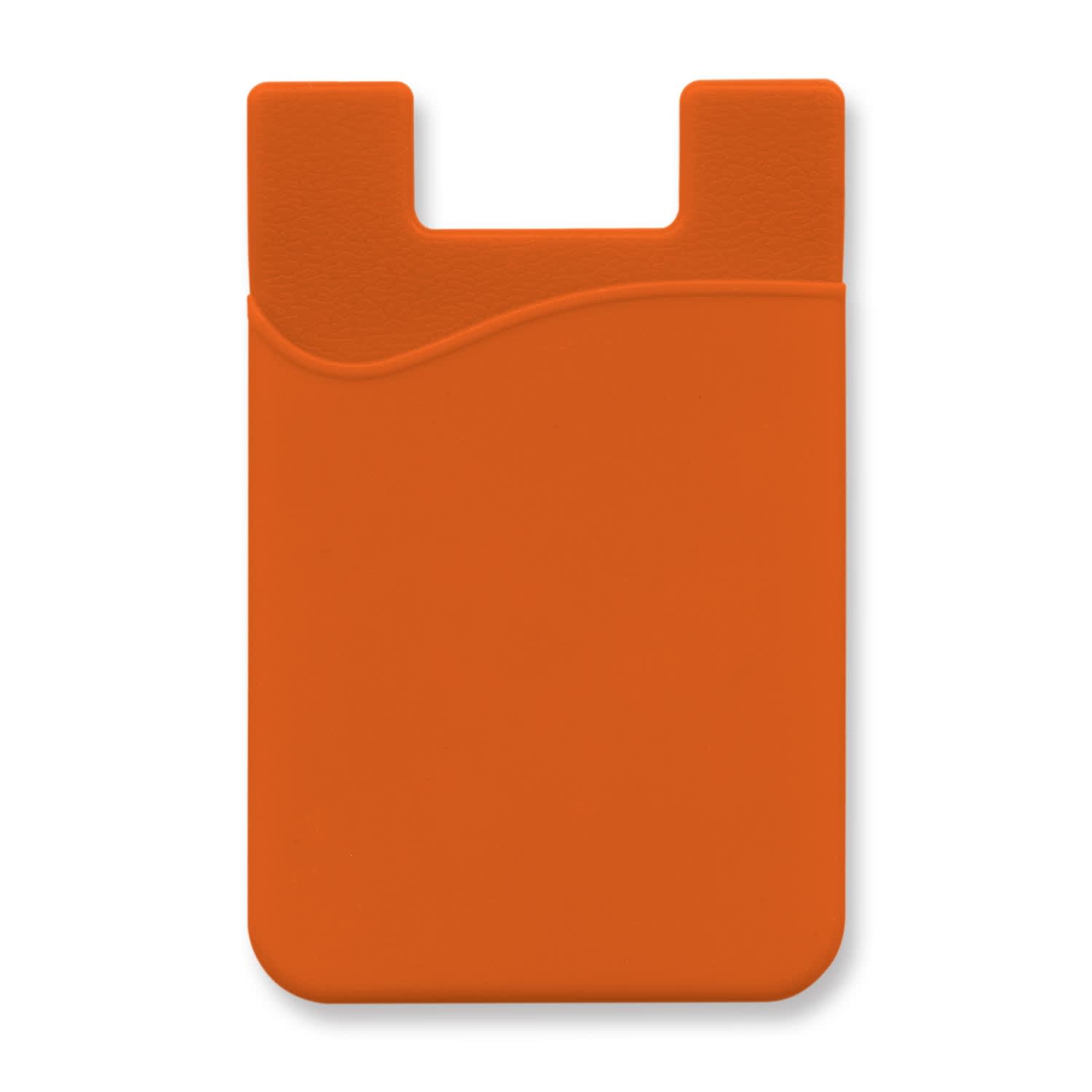Silicone Phone Wallet - Full Colour - 112924 Image Orange