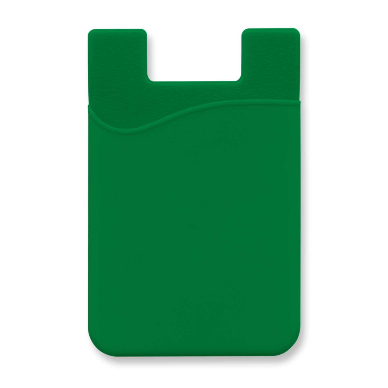 Silicone Phone Wallet - Full Colour - 112924 Image Dark Green