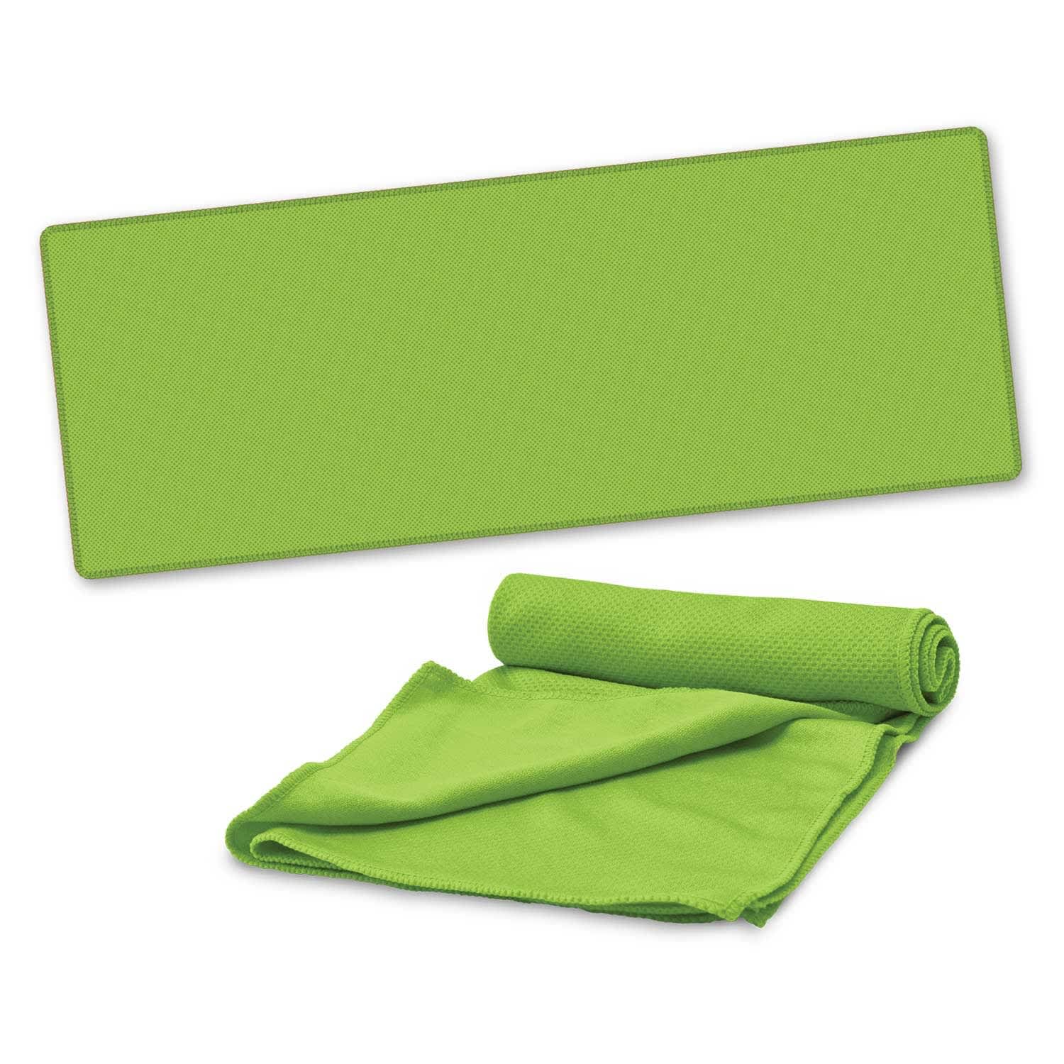 Active Cooling Towel - Pouch - 112971 Image Bright Green