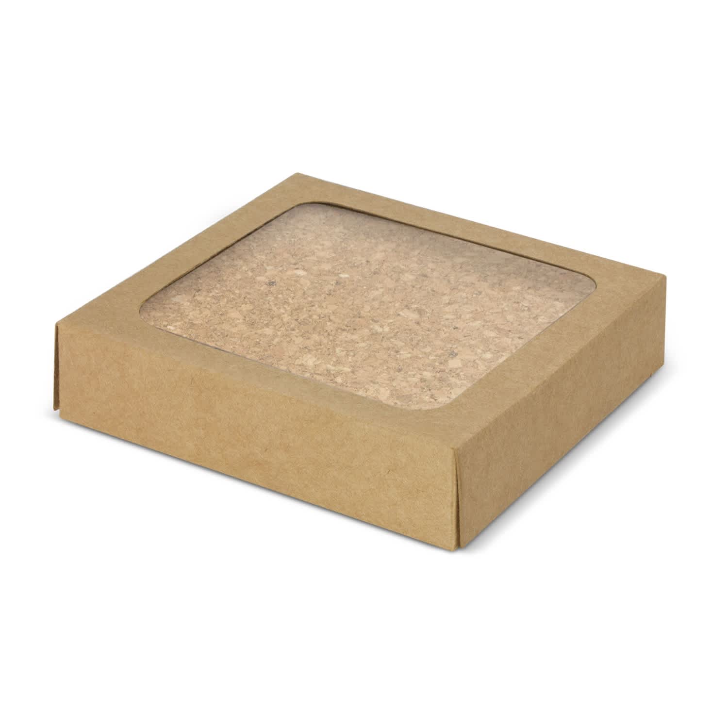 Oakridge Cork Coaster Square Set of 4 - 113034 Image 