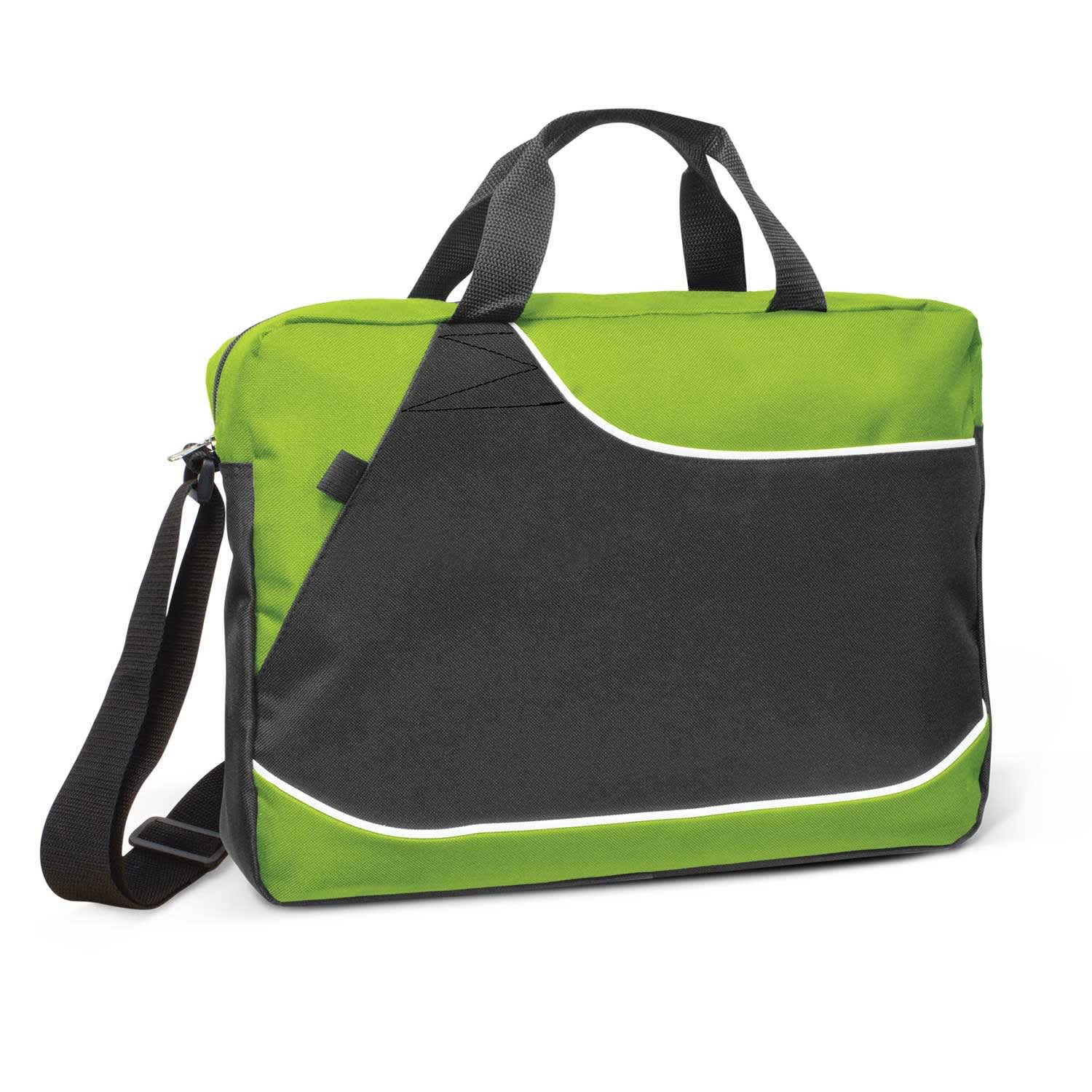 Centrix Conference Satchel - 113138 Image Bright Green