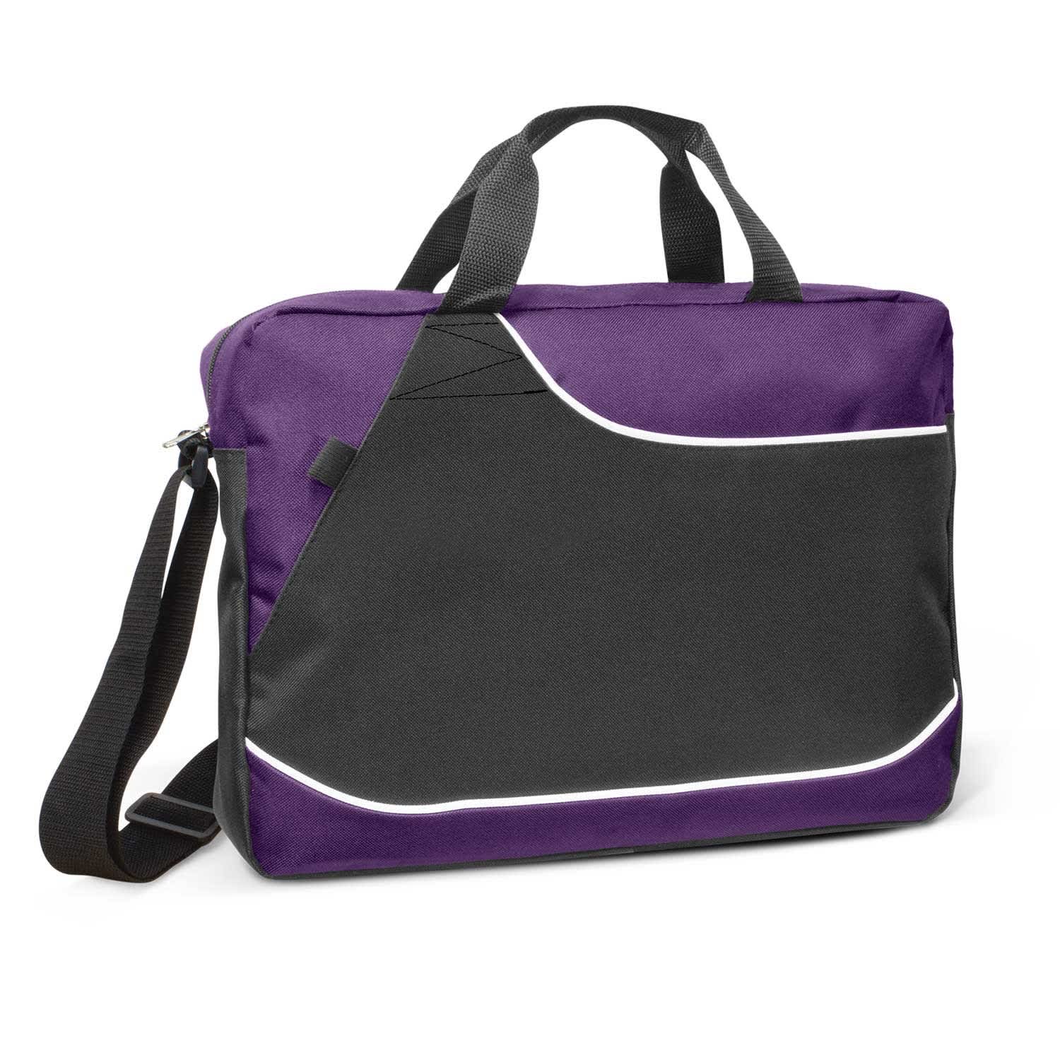 Centrix Conference Satchel - 113138 Image Purple