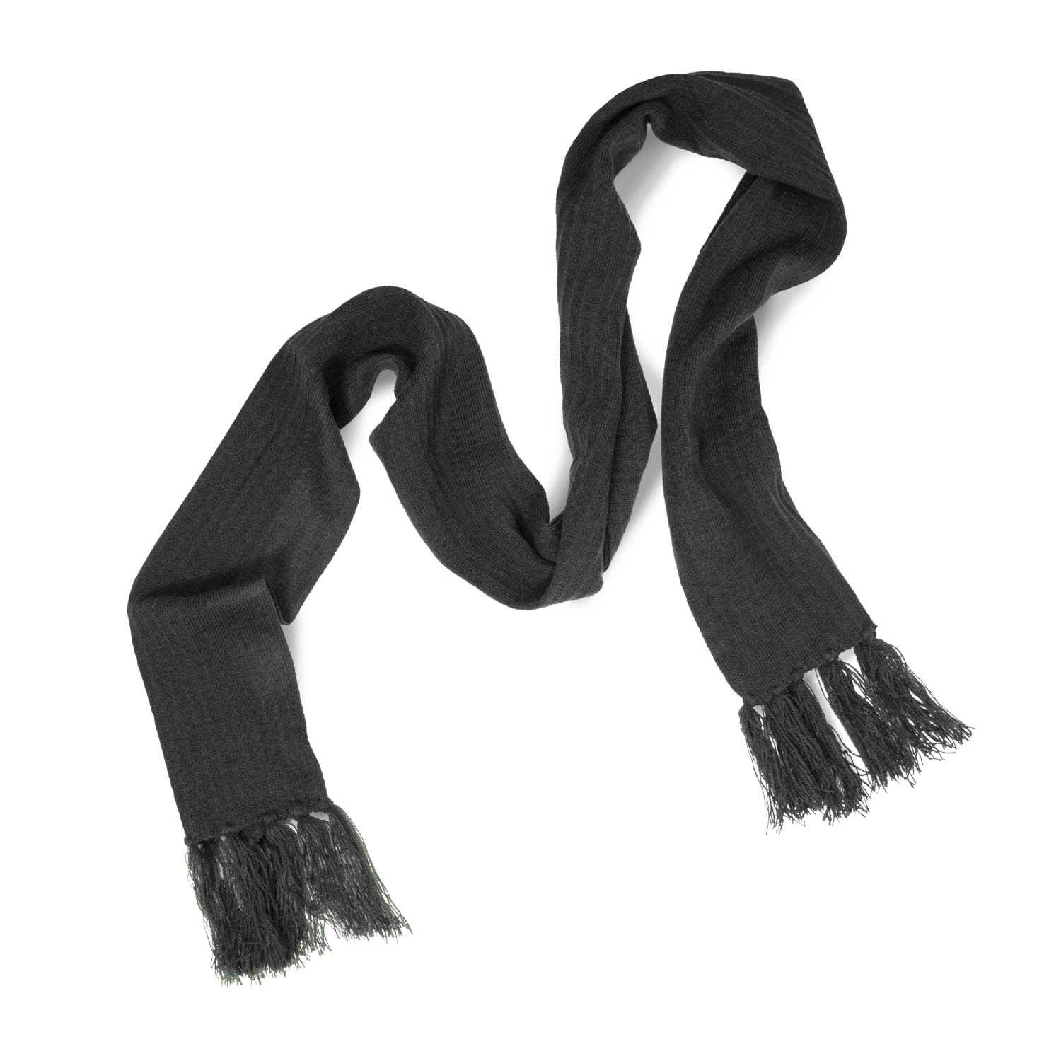 Nebraska Cable Knit Scarf - 113612 Image Black