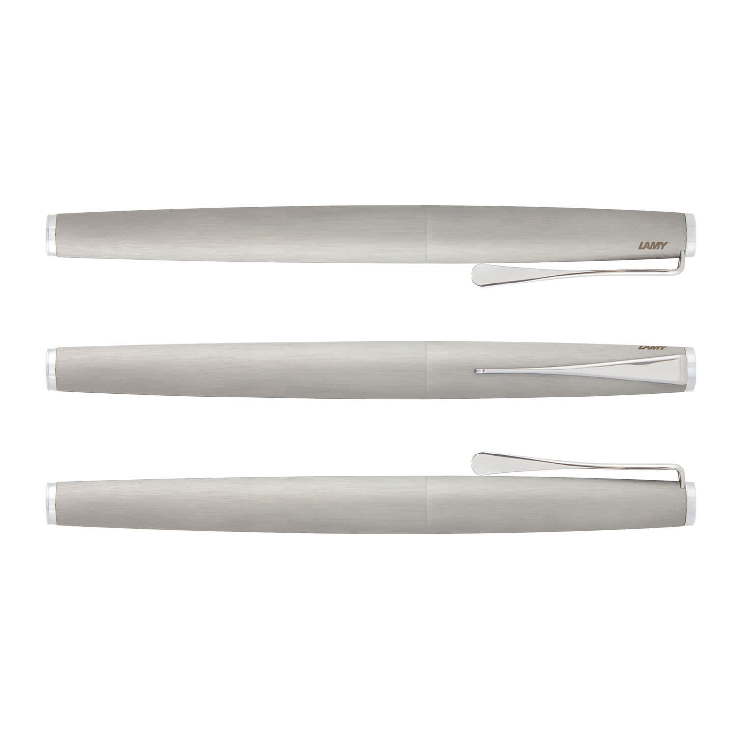 Lamy Studio Rolling Ball Pen - 113802 Image Brushed Silver
