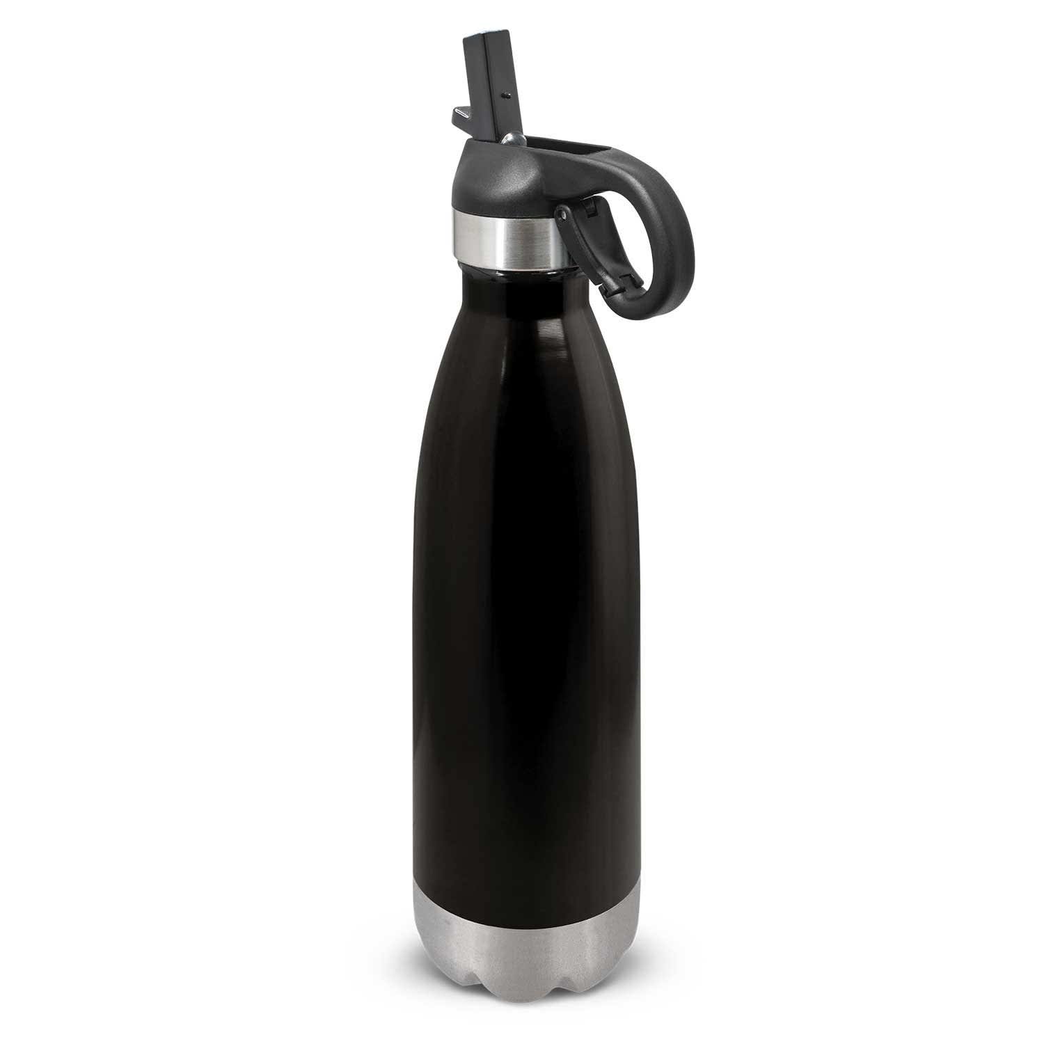 Mirage Steel Bottle - Flip Lid - 113808 Image Black