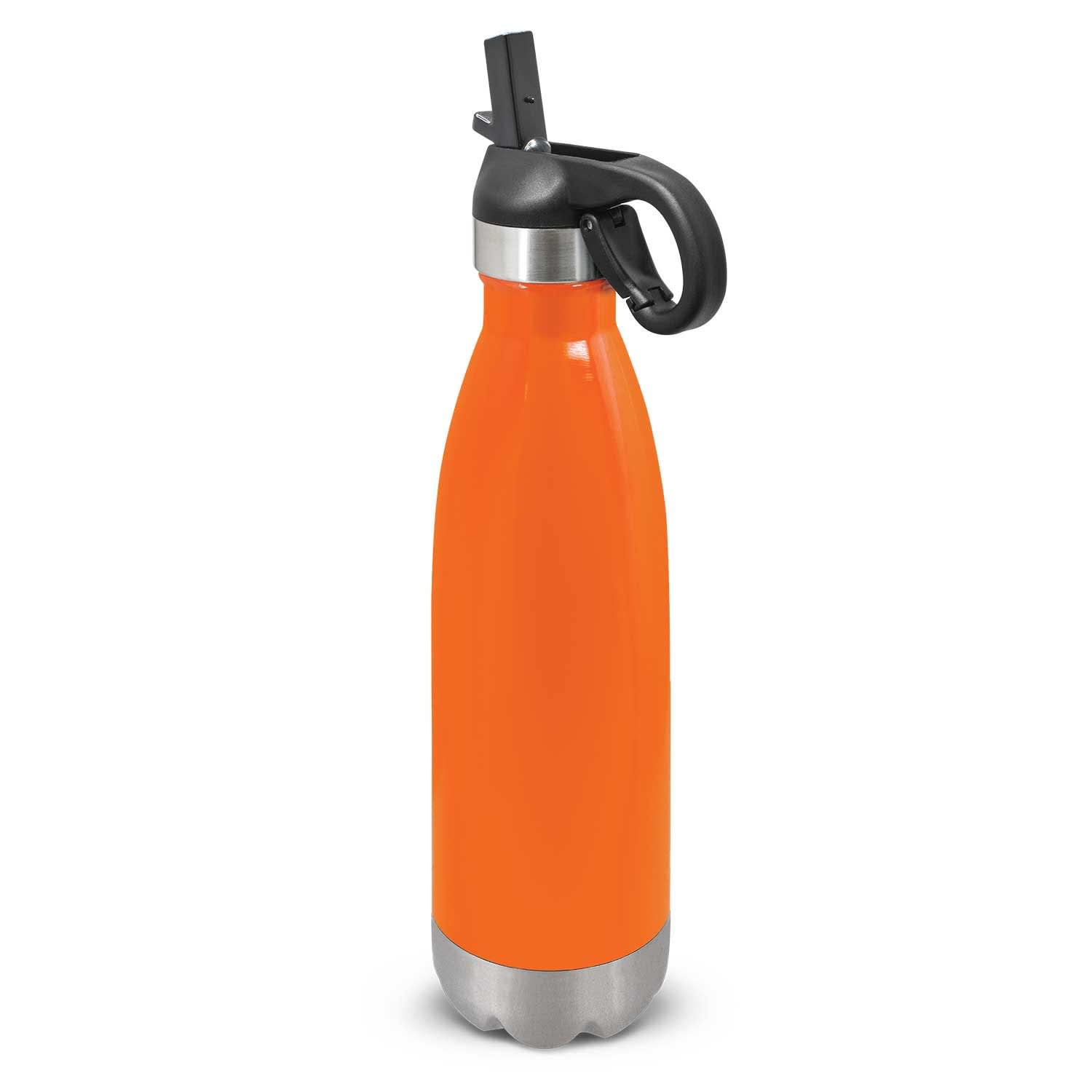 Mirage Steel Bottle - Flip Lid - 113808 Image Orange