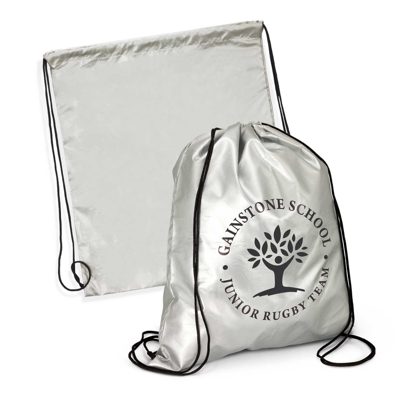 Titanium Drawstring Backpack - image 1