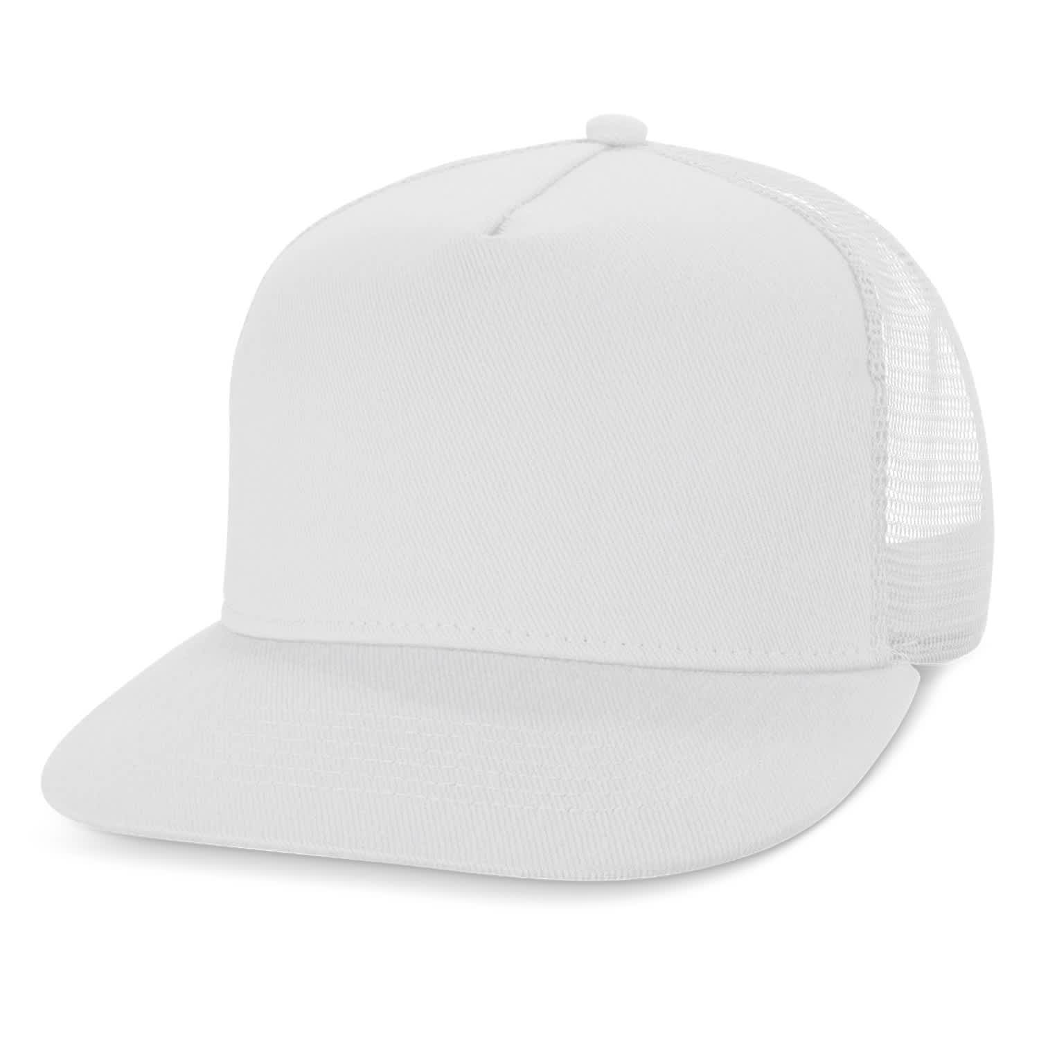 Impala Flat Peak Mesh Cap - 114242 Image White