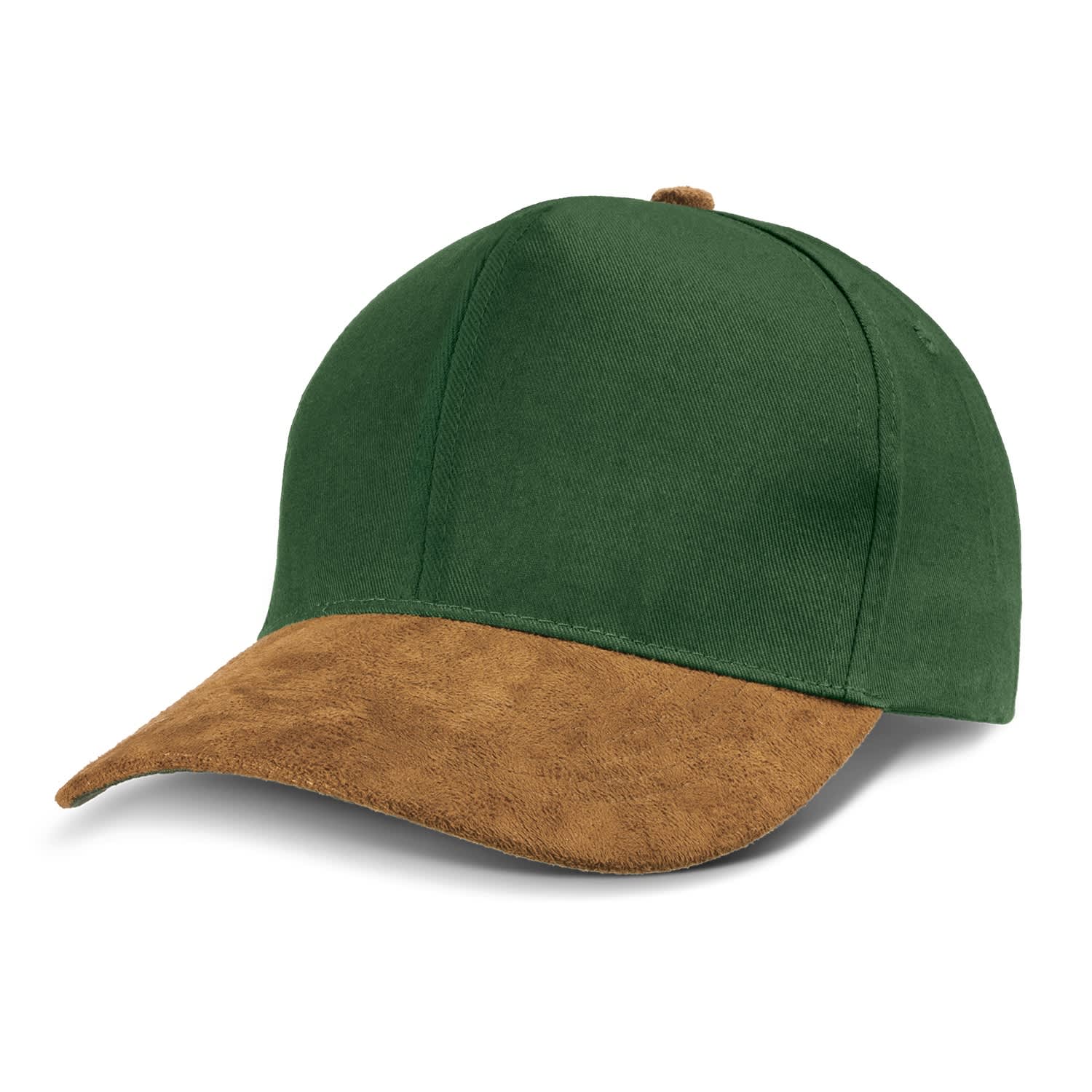 Outback Suede Peak Cap - 114372 Image Green