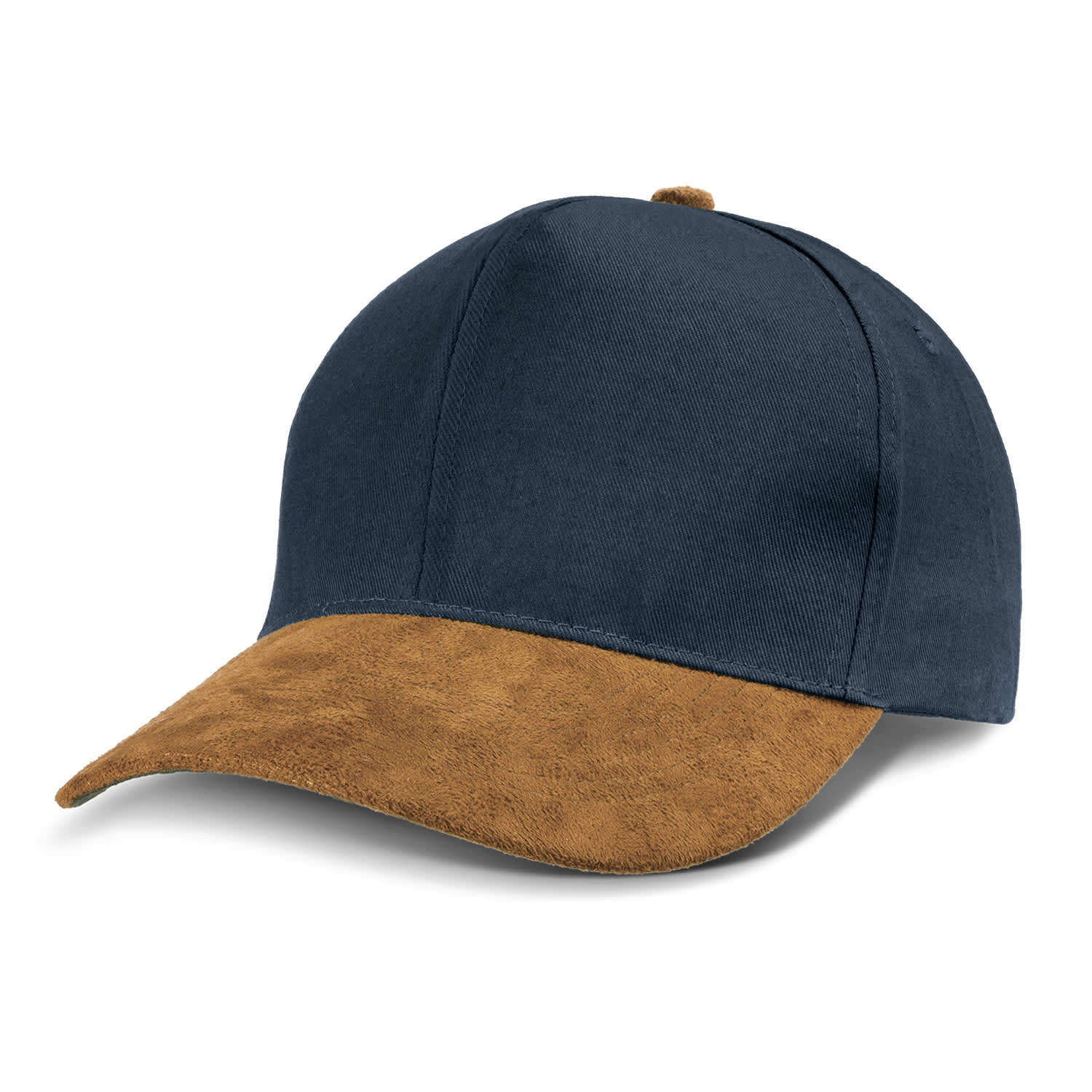 Outback Suede Peak Cap - 114372 Image Navy