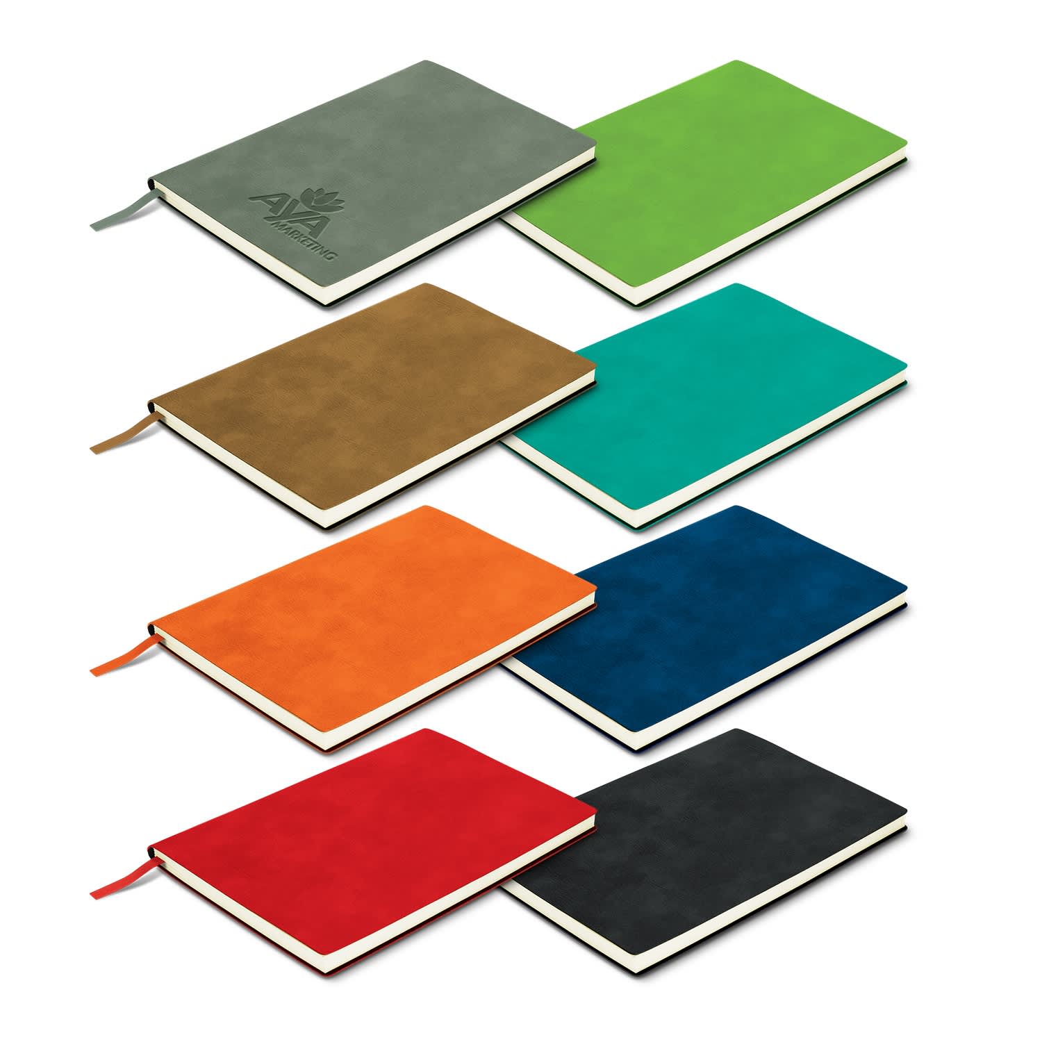 Genoa Soft Cover Notebook | Notebooks NZ | Personalised Notebooks NZ