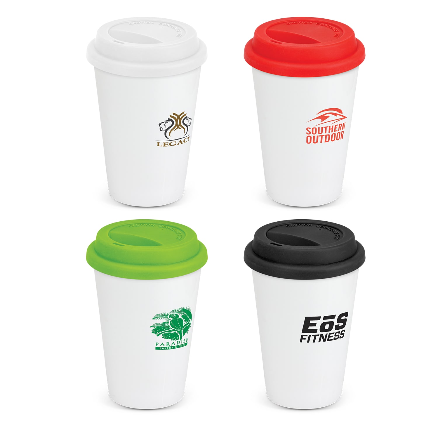Aztec Double Wall Coffee Cup promotional product