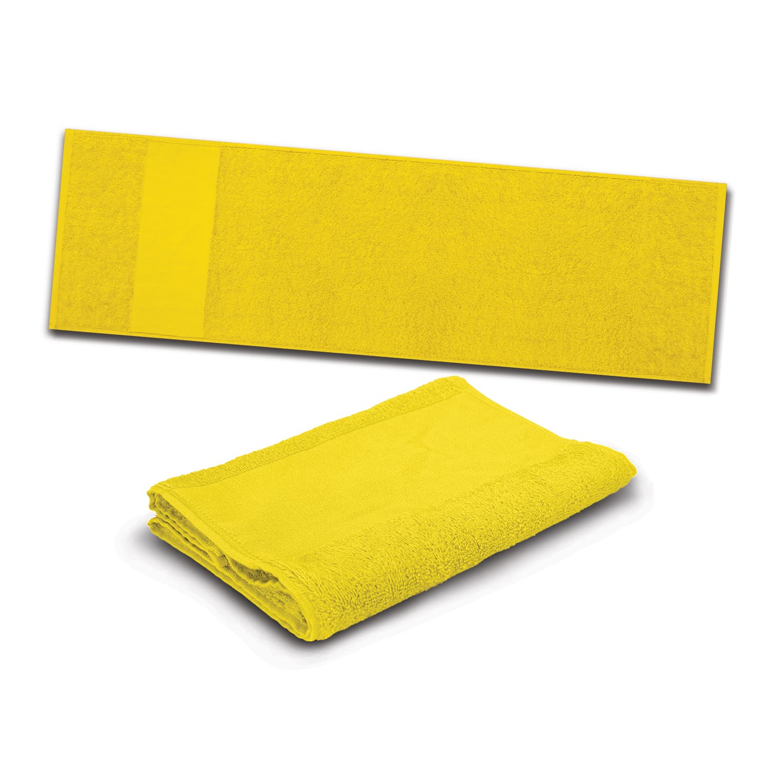 Enduro Sports Towel - 115103 Image Yellow