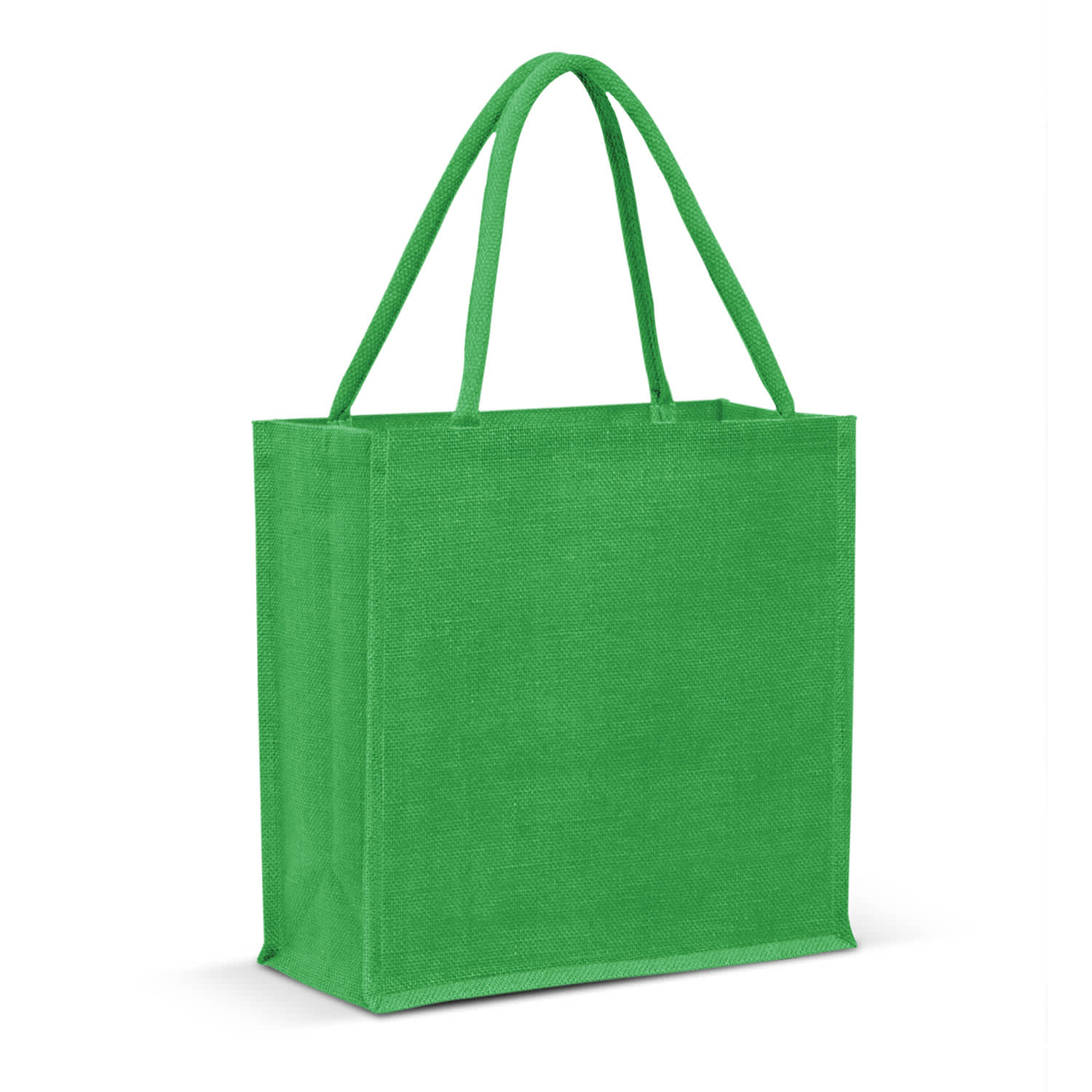 Monza Jute Tote Bag - Colour Match - 115324 Image Teal