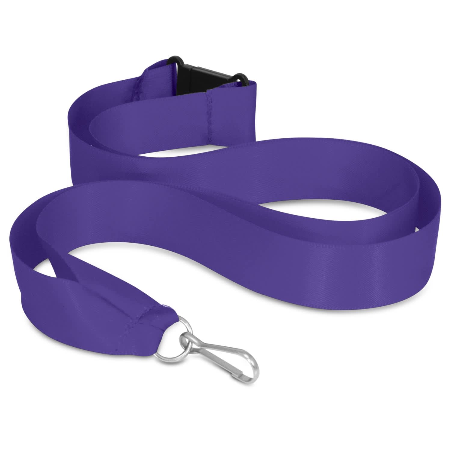 Ribbon Lanyard - 115688 Image Purple
