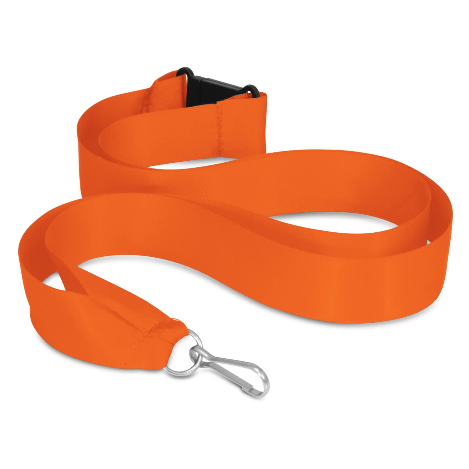 Ribbon Lanyard - 115688 Image Orange