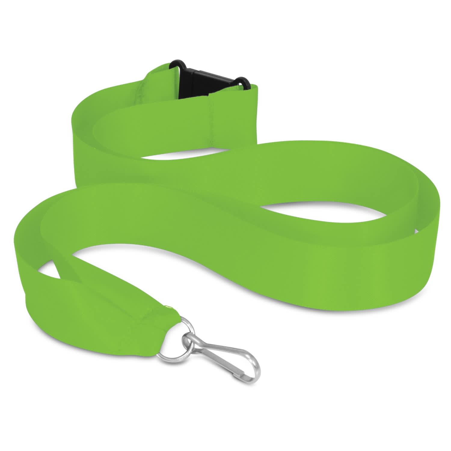 Ribbon Lanyard - 115688 Image Bright Green