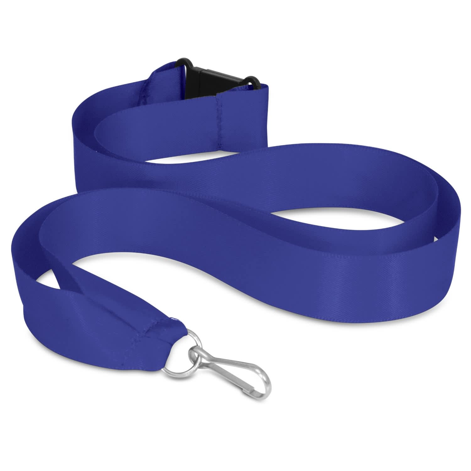 Ribbon Lanyard - 115688 Image Dark Blue