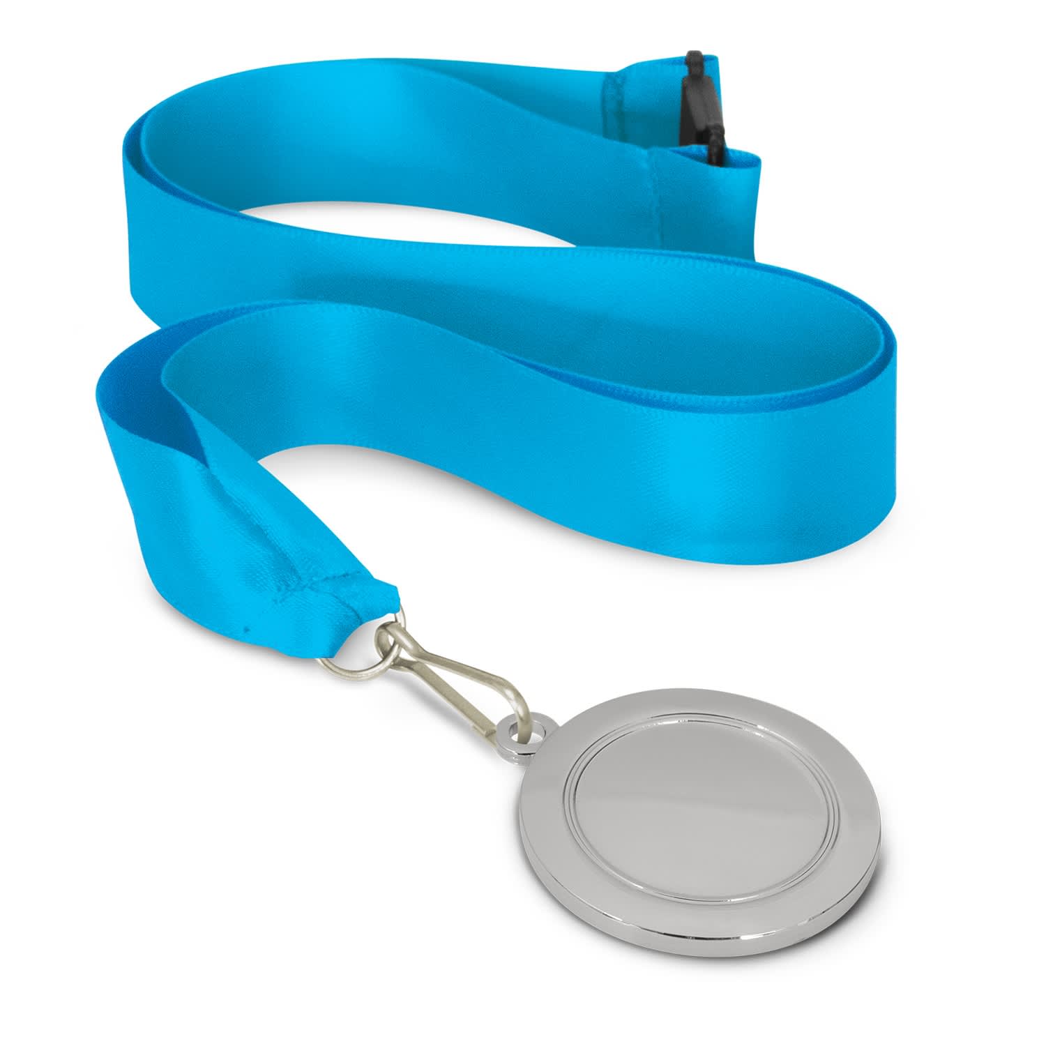 Podium Medal - 50mm - 115696 Image Light Blue