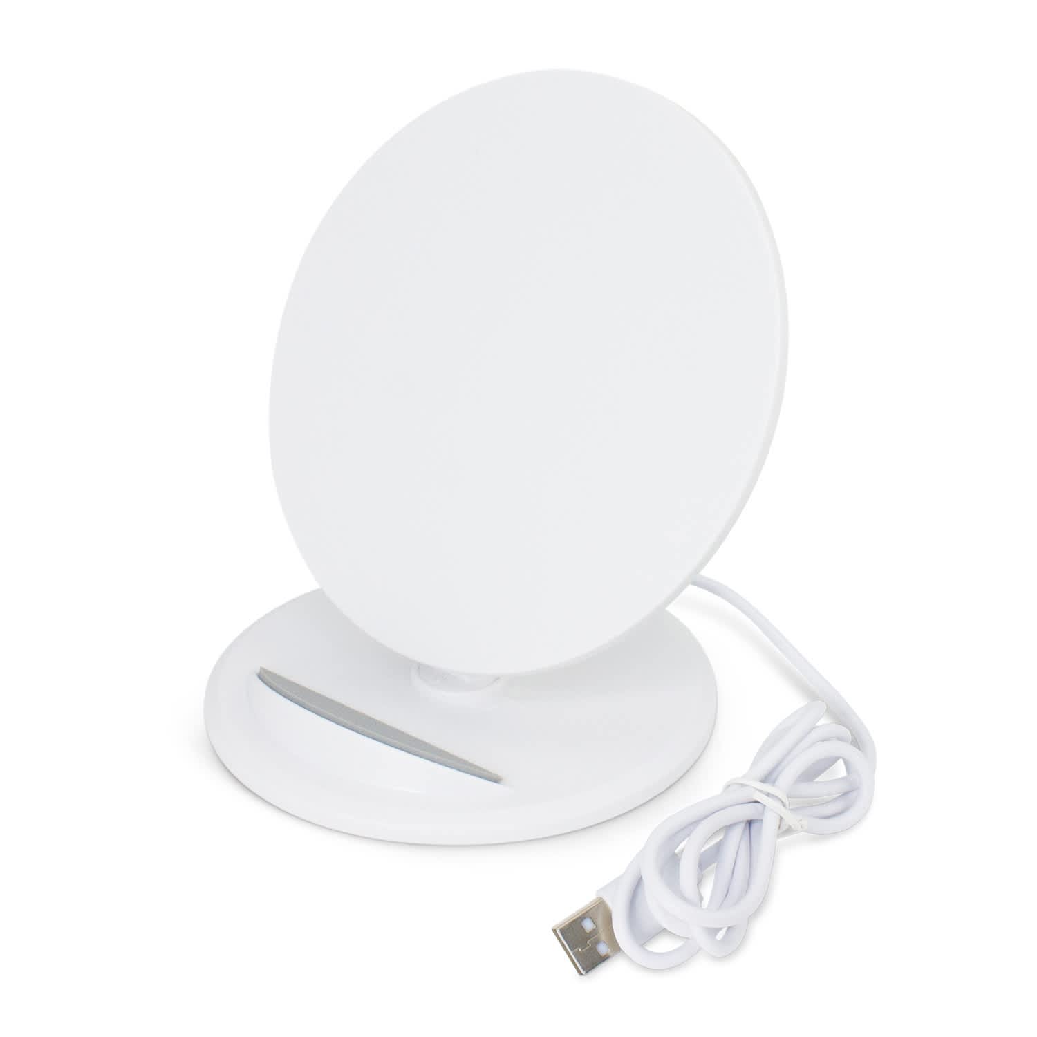 Phaser Wireless Charging Stand - Round - 116029 Image White