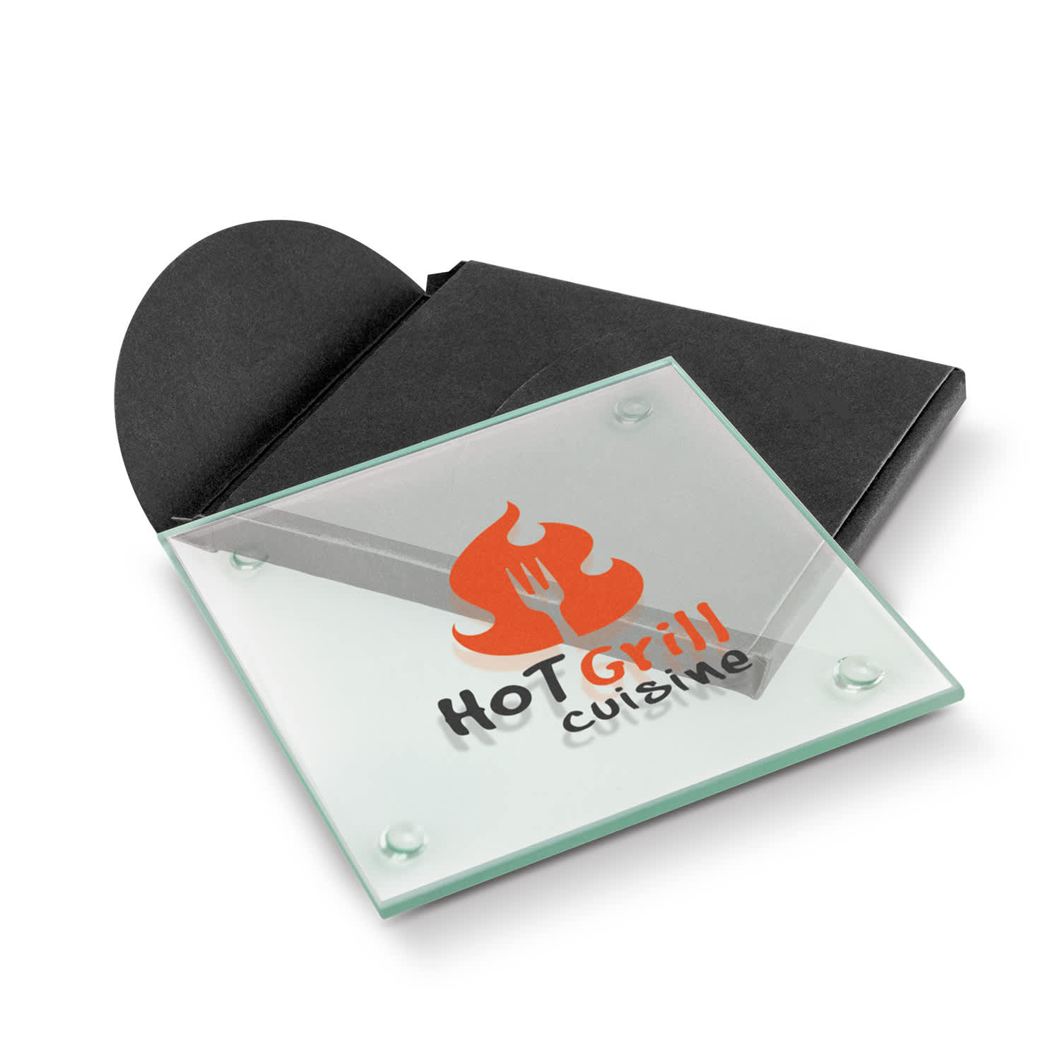 Venice Single Glass Coaster - Square | Custom Coasters NZ | Custom Printed Coasters NZ