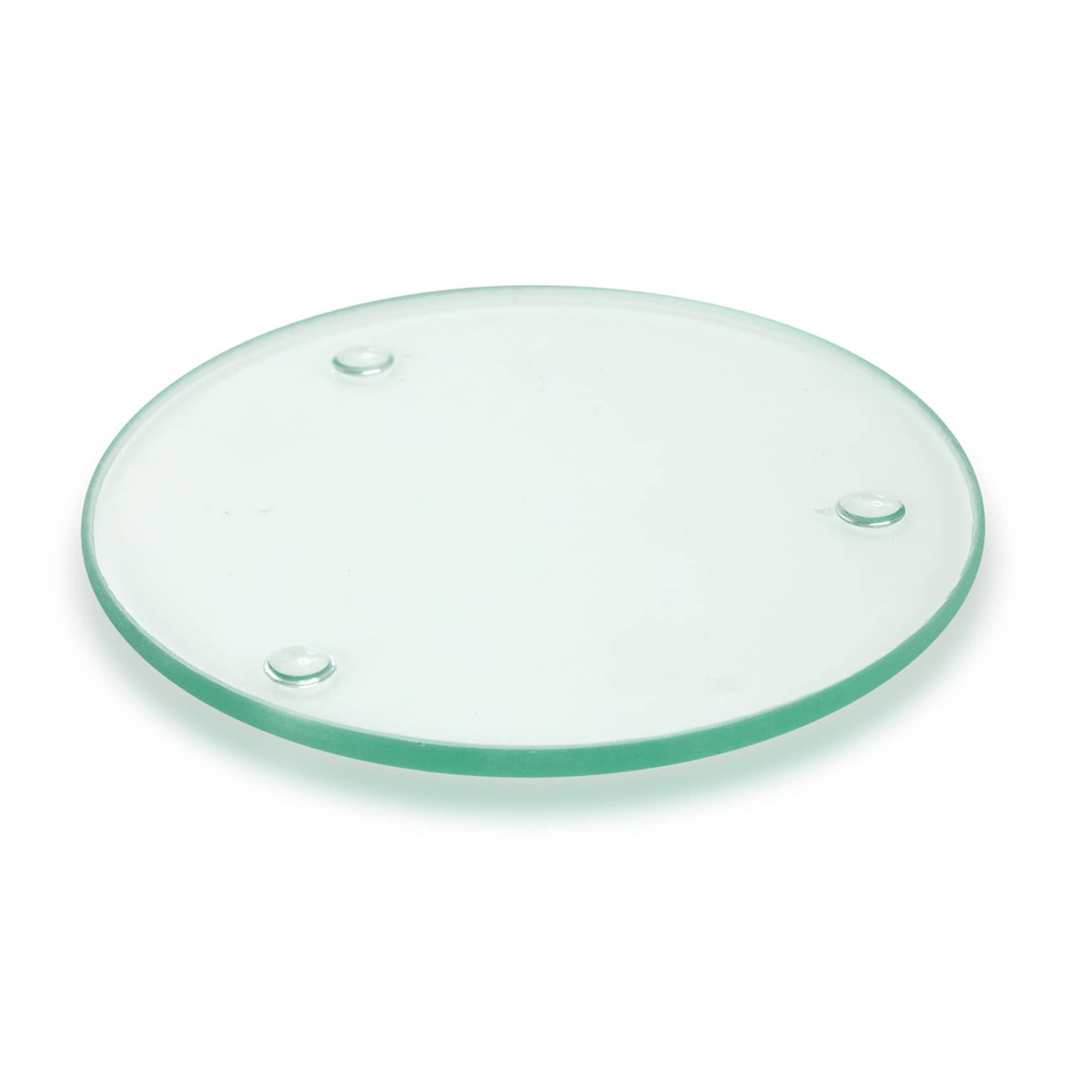 Venice Single Glass Coaster - Round - 116132 Image Clear