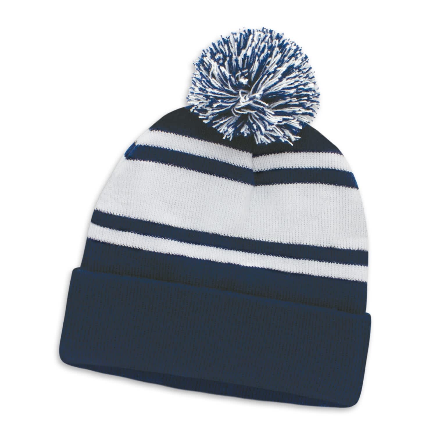 Commodore Beanie with Pom Pom - 116218 Image Navy