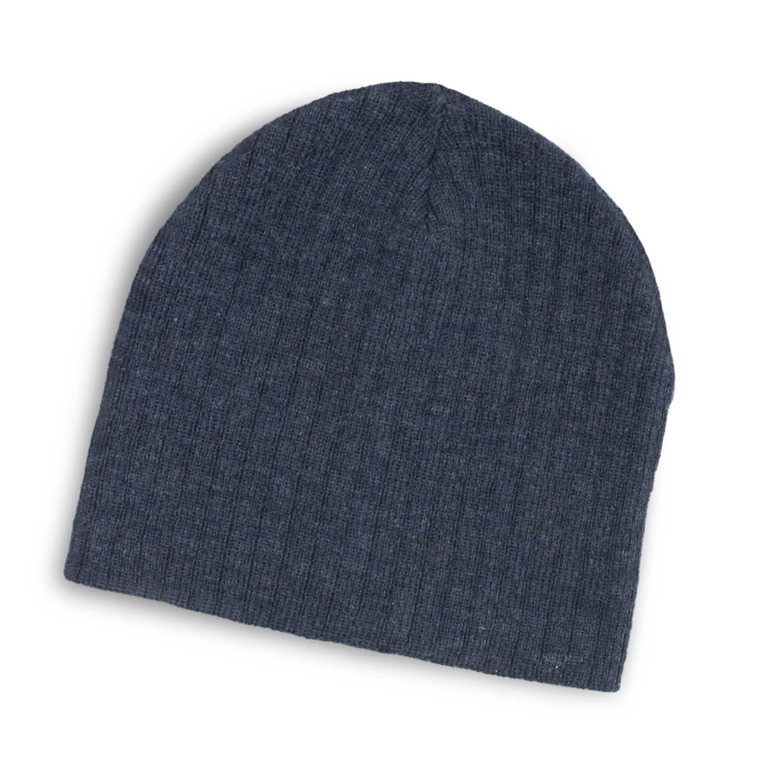 Nebraska Heather Cable Knit Beanie - 116221 Image Navy