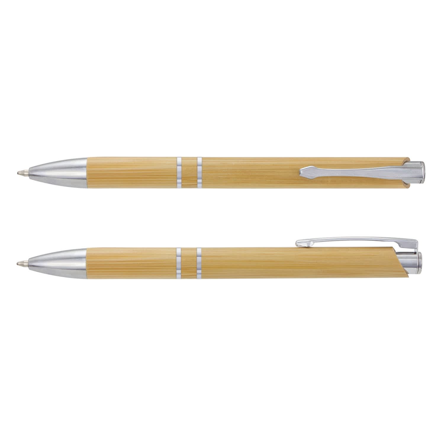 Panama Bamboo Pen - 116261 Image Natural/Silver