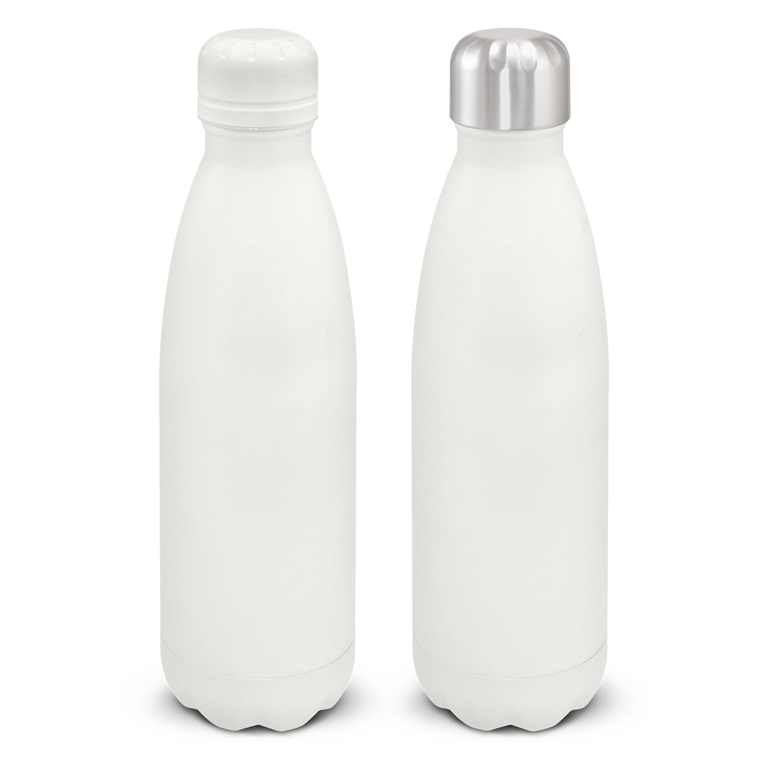 Mirage Powder Coated Vacuum Bottle - 116329 Image Ecru