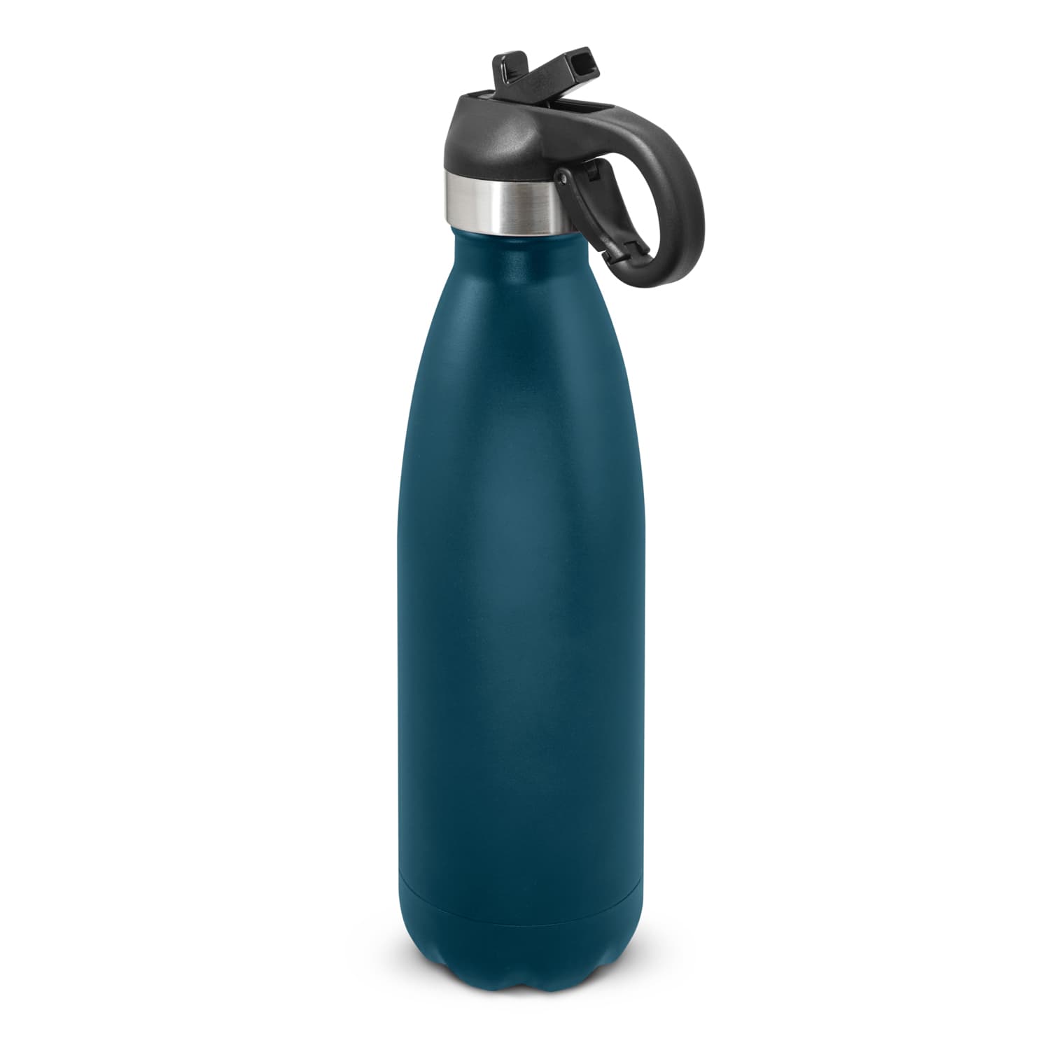Mirage Powder Coated Vacuum Bottle - Flip Lid - 116526 Image Navy
