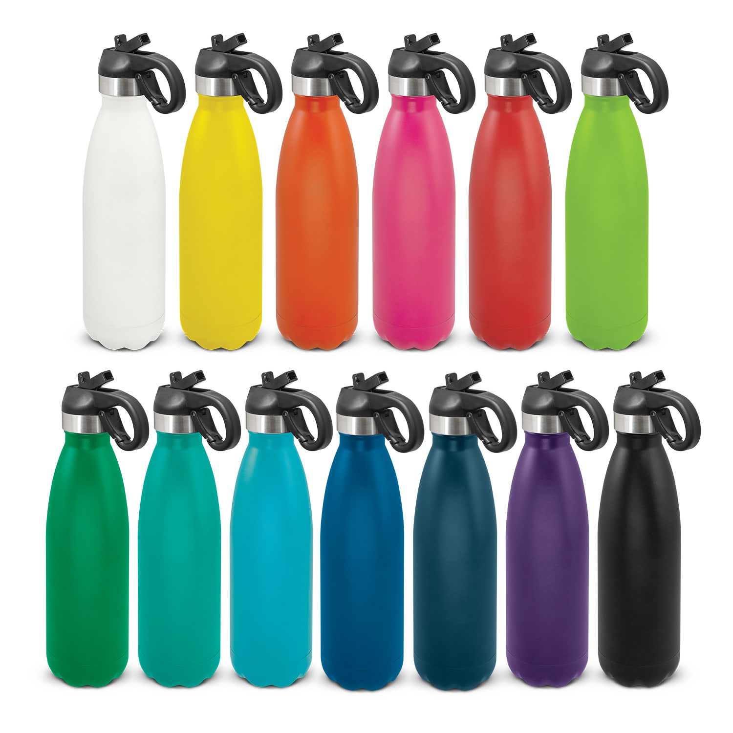 Mirage Powder Coated Vacuum Bottle - Flip Lid - 116526 Image 