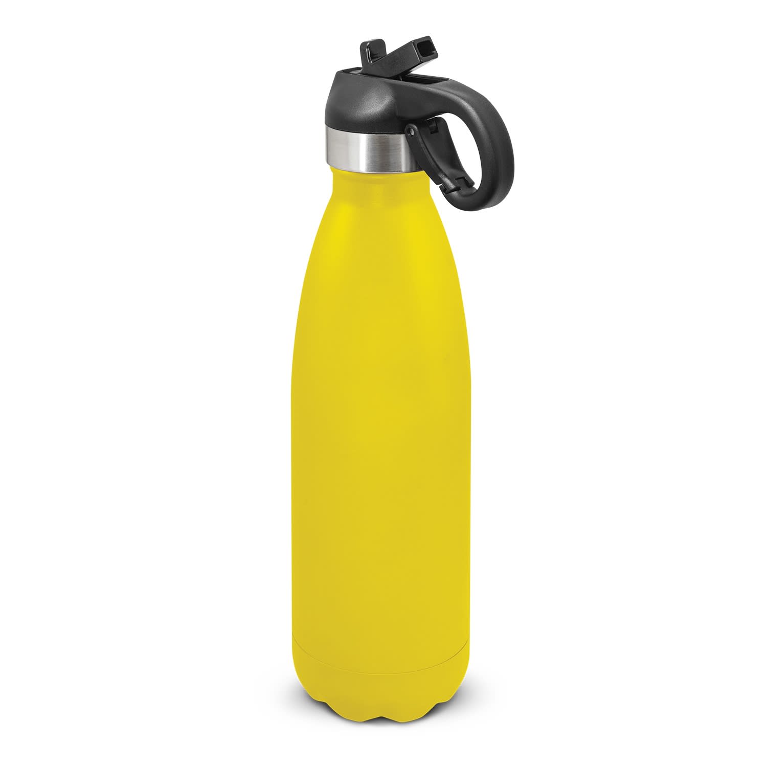 Mirage Powder Coated Vacuum Bottle - Flip Lid - 116526 Image Yellow