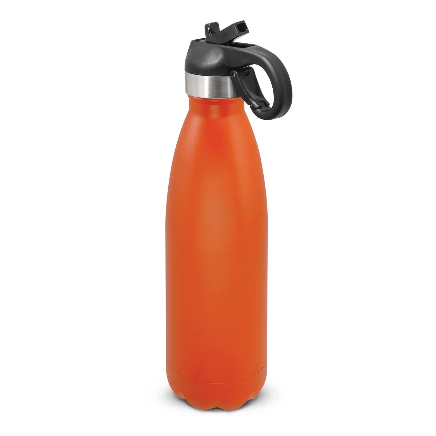 Mirage Powder Coated Vacuum Bottle - Flip Lid - 116526 Image Orange