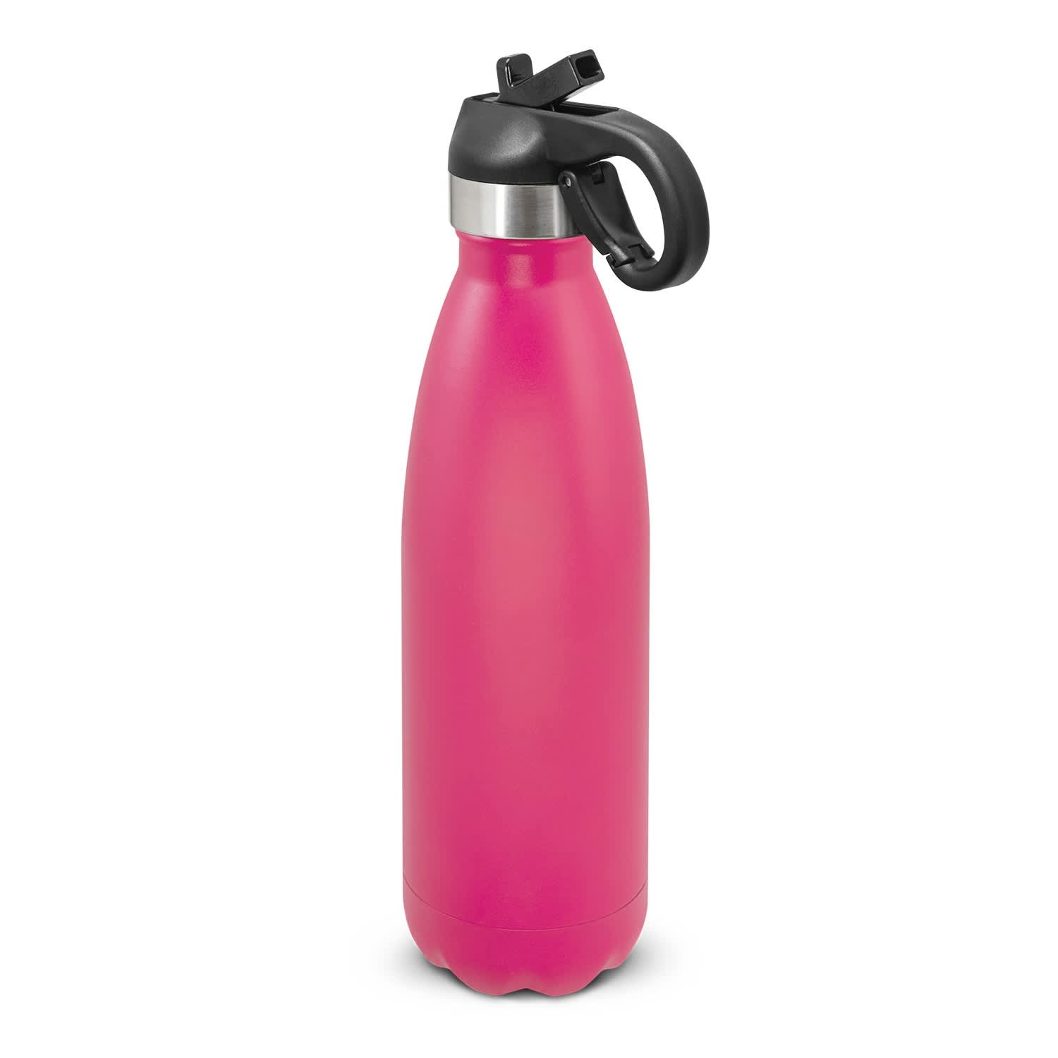 Mirage Powder Coated Vacuum Bottle - Flip Lid - 116526 Image Pink