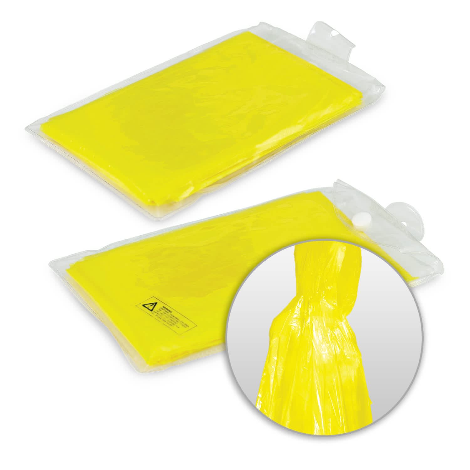 Emergency Poncho - 116563 Image Orange