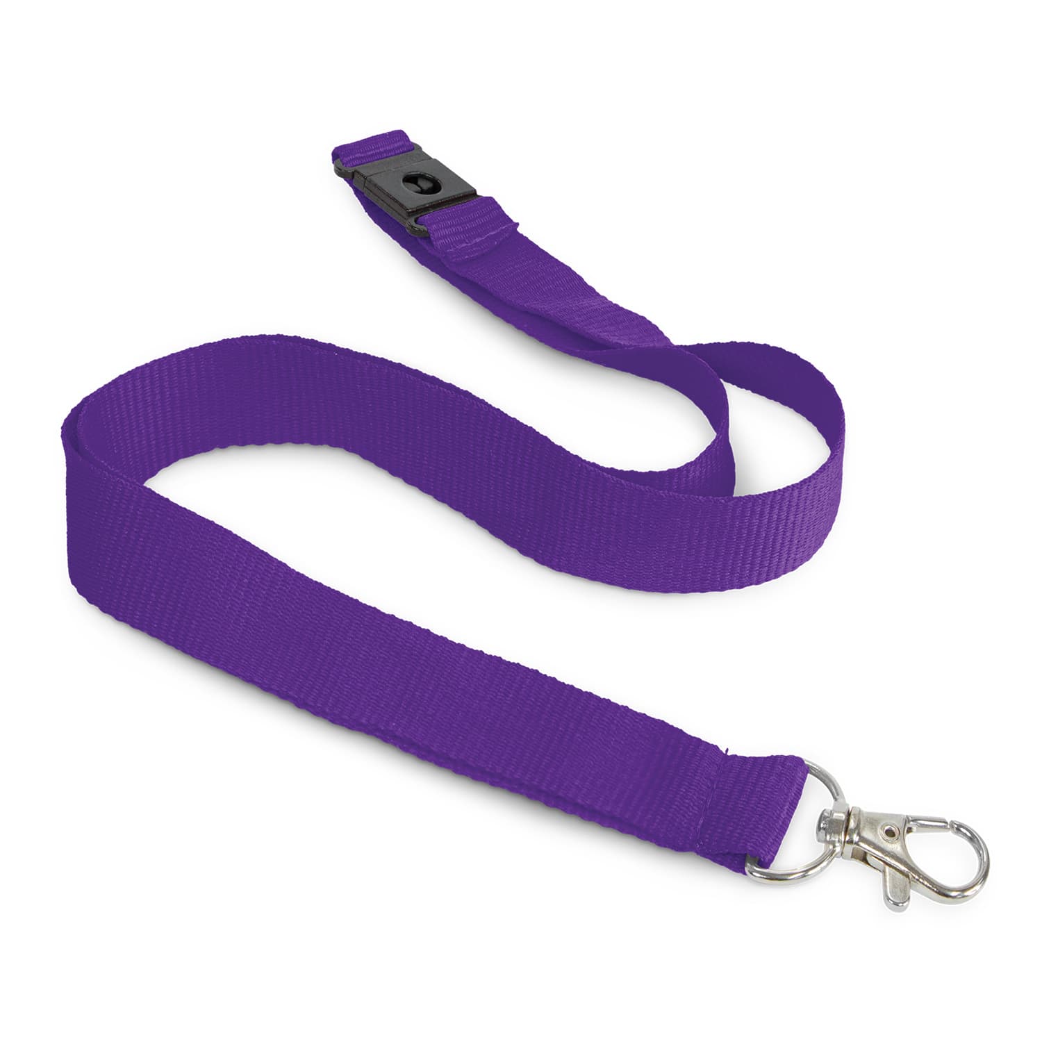 Cotton Lanyard - 116609 Image Purple